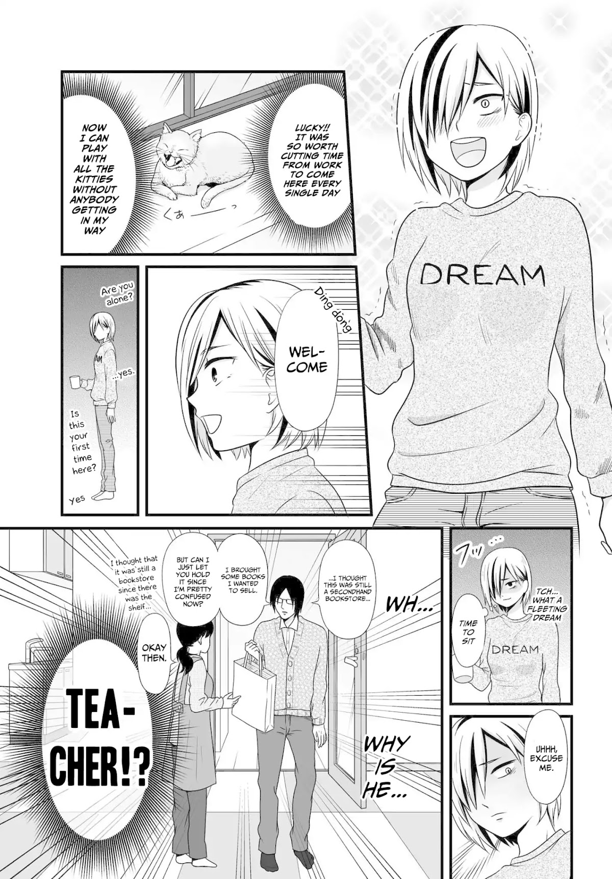 Joshikousei no Muda Zukai Chapter 73 page 6 - Chapter 73: Cafe