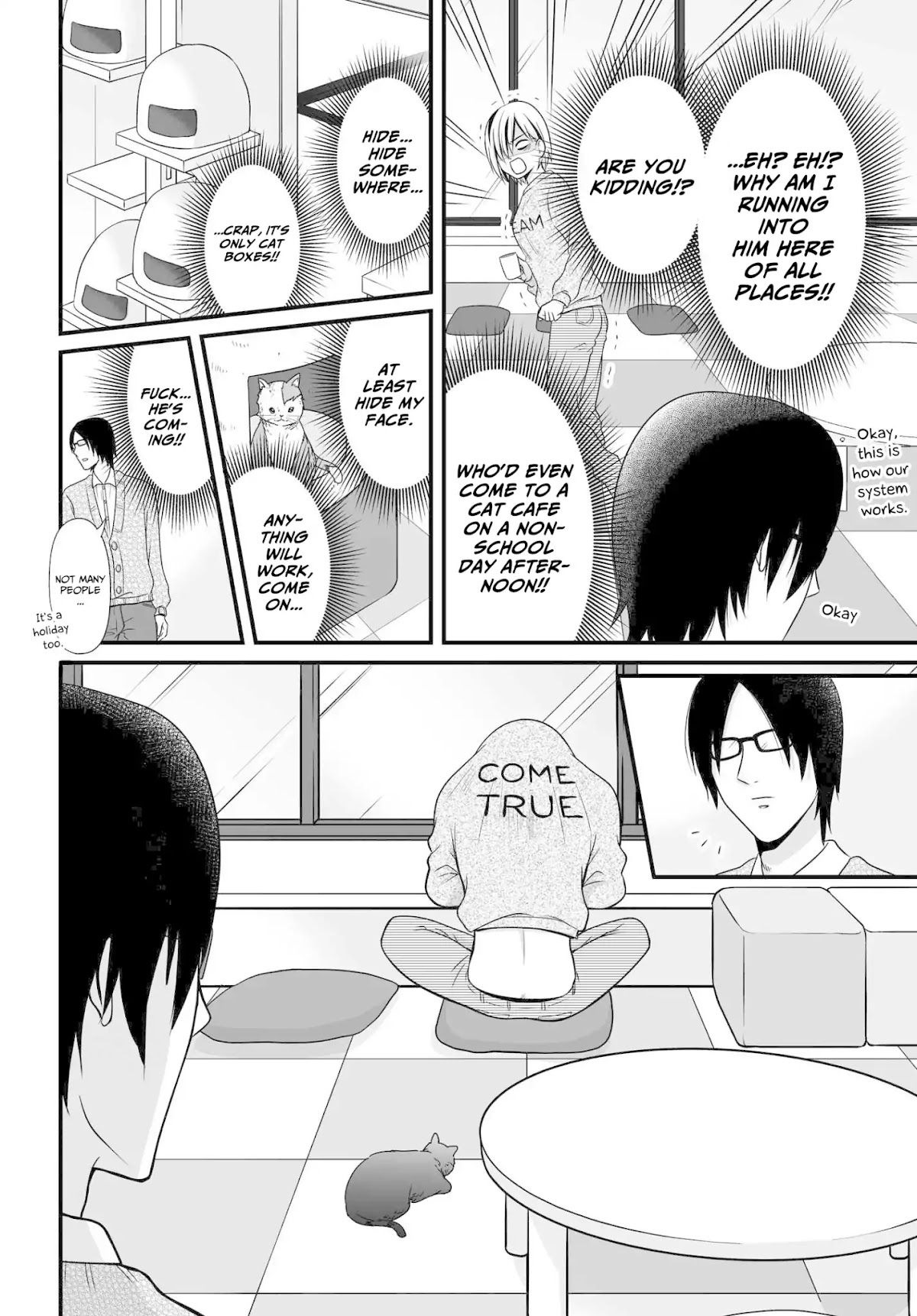 Joshikousei no Muda Zukai Chapter 73 page 7 - Chapter 73: Cafe