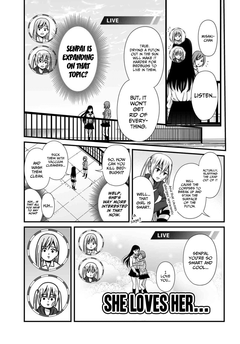 Joshikousei no Muda Zukai Chapter 74 page 12 - Chapter 74: Eavesdropping