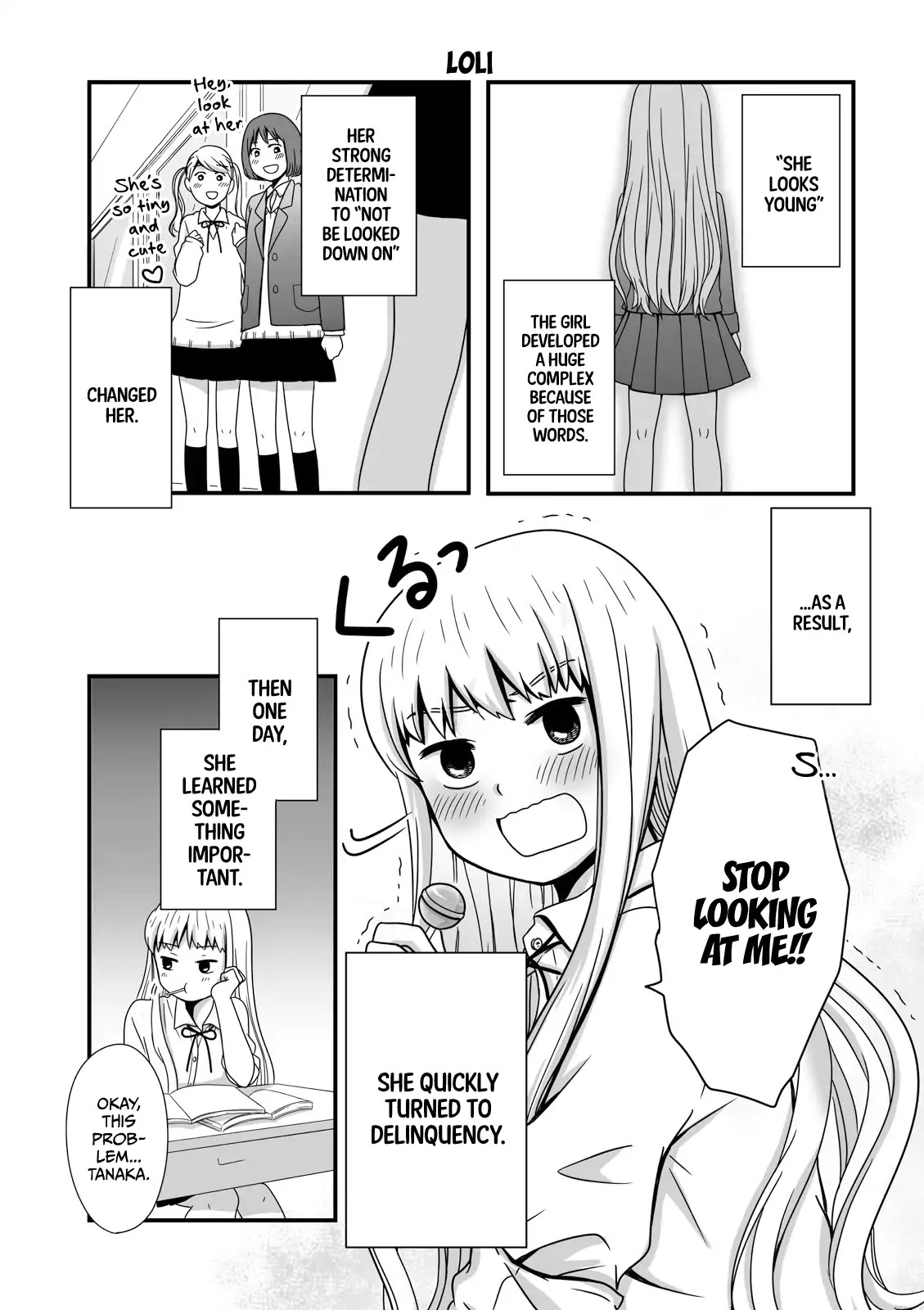 Joshikousei no Muda Zukai Chapter 8 page 1 - Chapter 8: Loli
