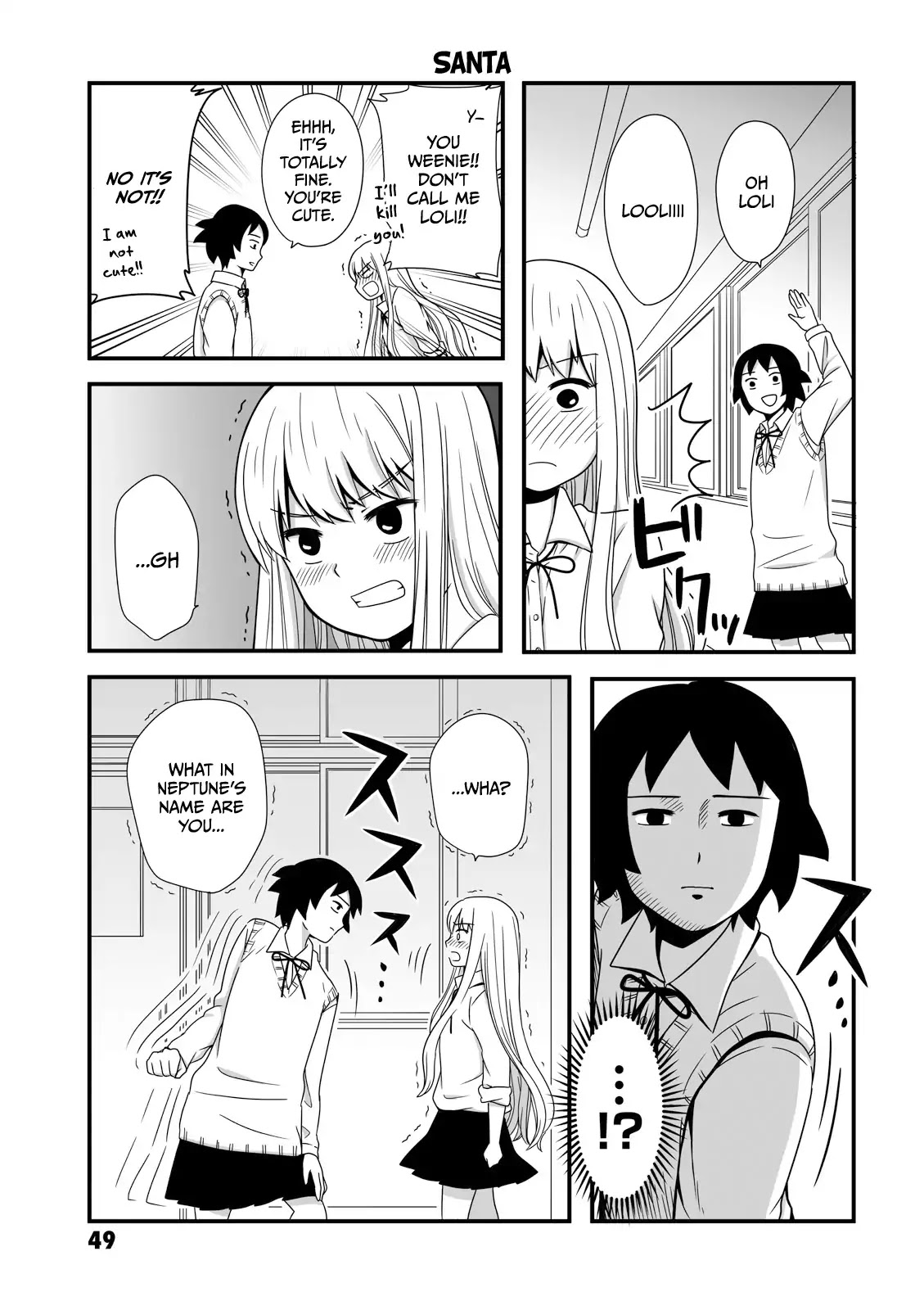 Joshikousei no Muda Zukai Chapter 9 page 1 - Chapter 9: Santa