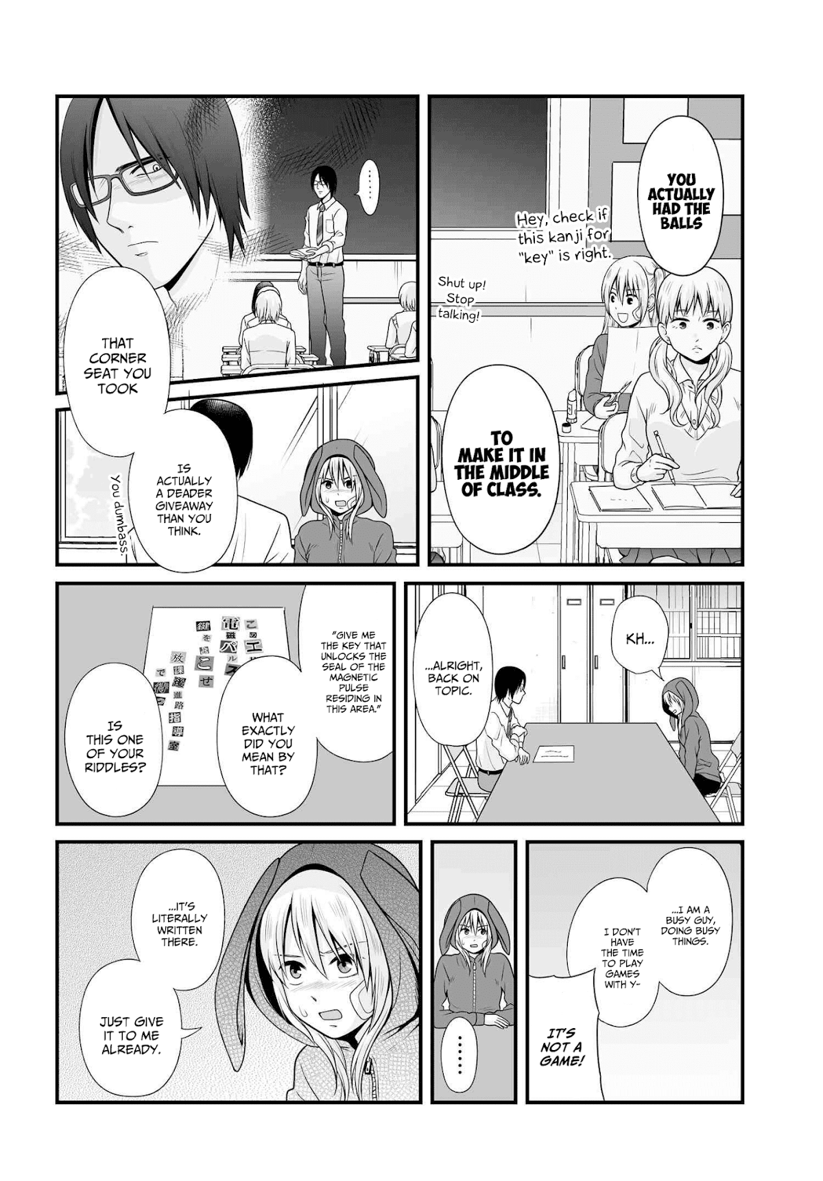 Joshikousei no Muda Zukai Chapter 92 page 4 - Chapter 92: Fighter