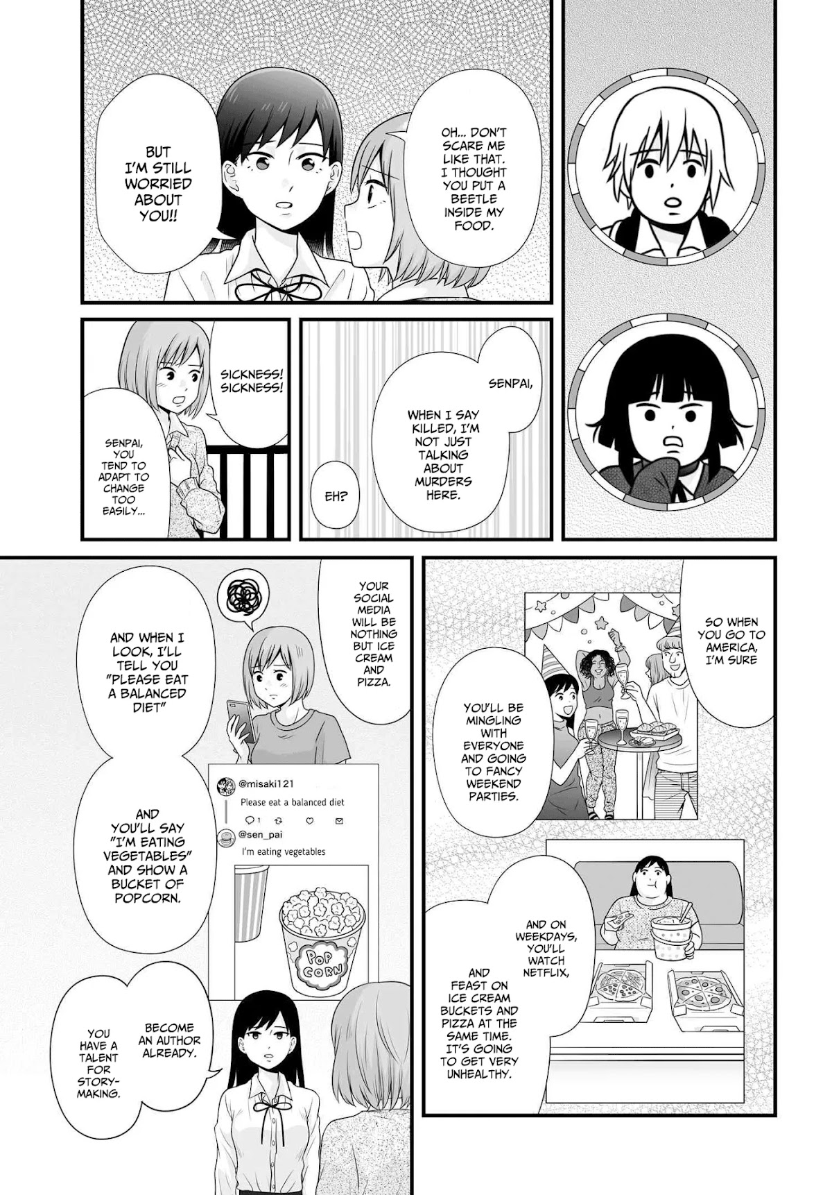 Joshikousei no Muda Zukai Chapter 93 page 9 - Chapter 93: Couple