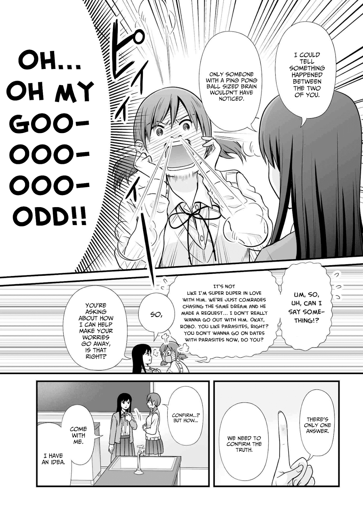 Joshikousei no Muda Zukai Chapter 94 page 9 - Chapter 94: Confession