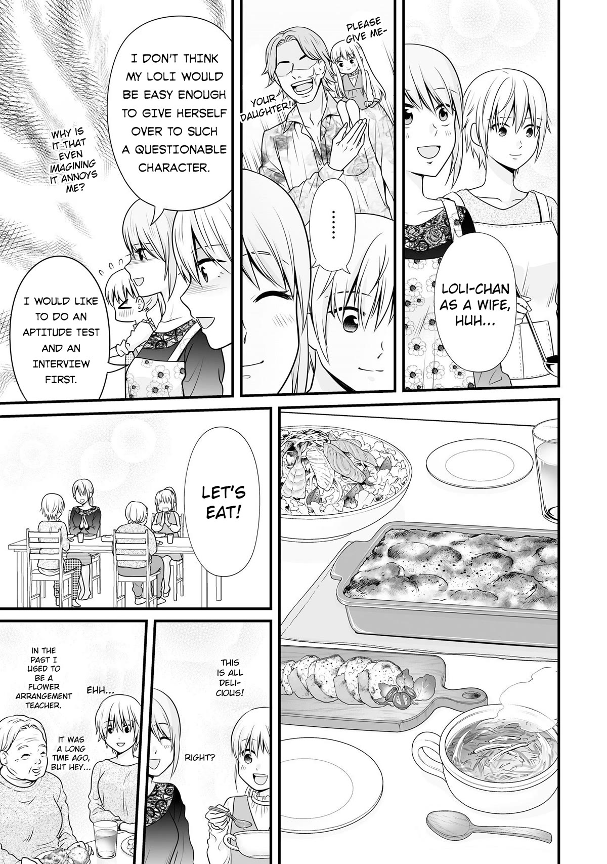 Joshikousei no Muda Zukai Chapter 95 page 7 - Chapter 95: Sleepover