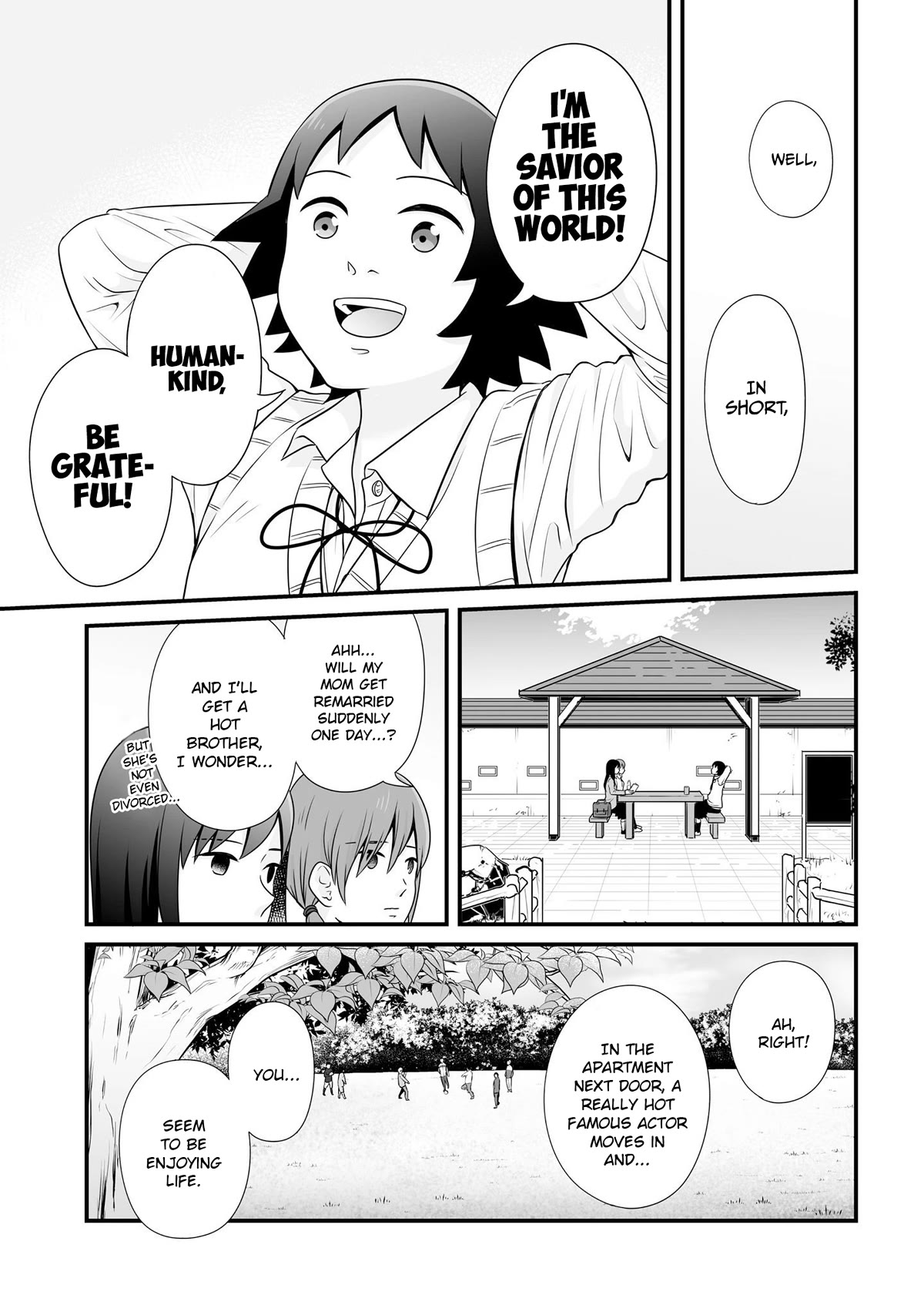 Joshikousei no Muda Zukai Chapter 96 page 15 - Chapter 96: If