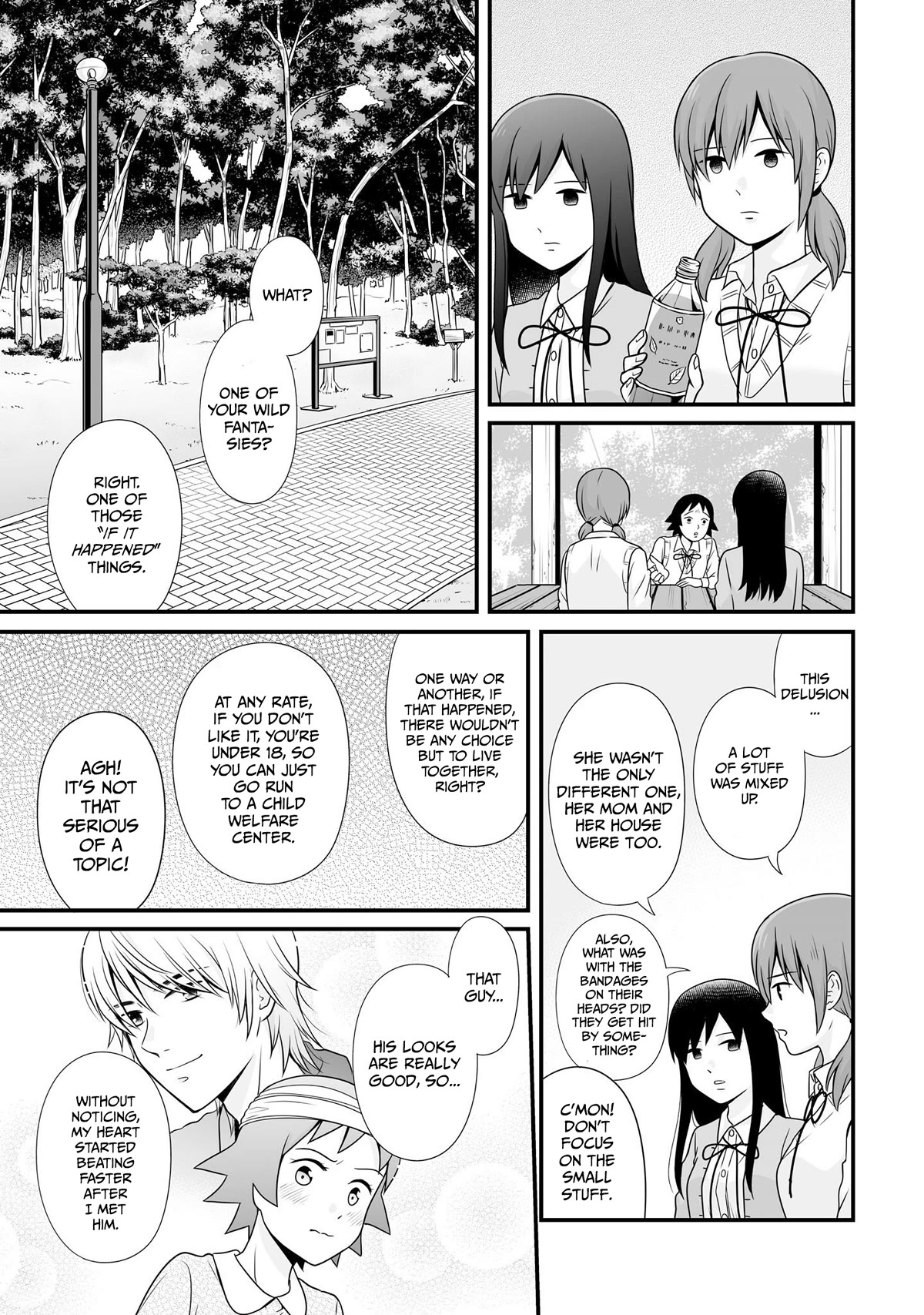 Joshikousei no Muda Zukai Chapter 96 page 3 - Chapter 96: If