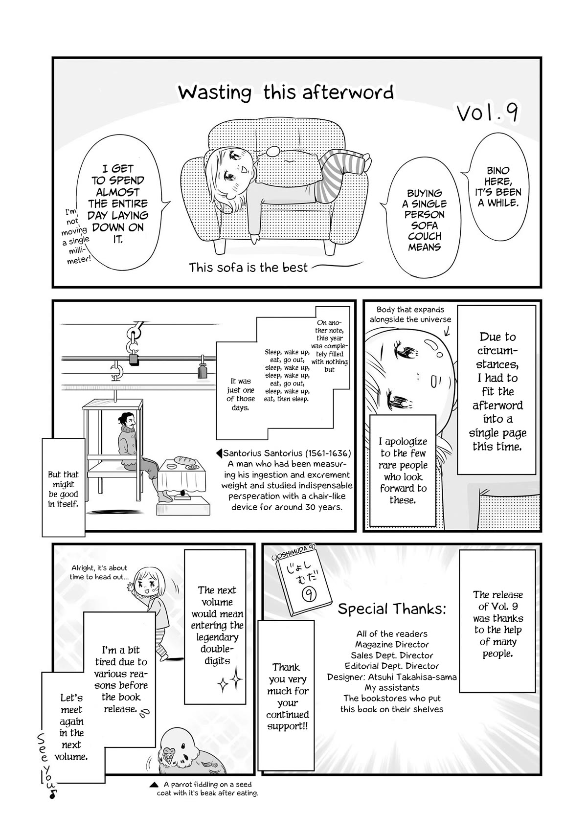 Joshikousei no Muda Zukai Chapter 97 page 11 - Chapter 97: Extra manga