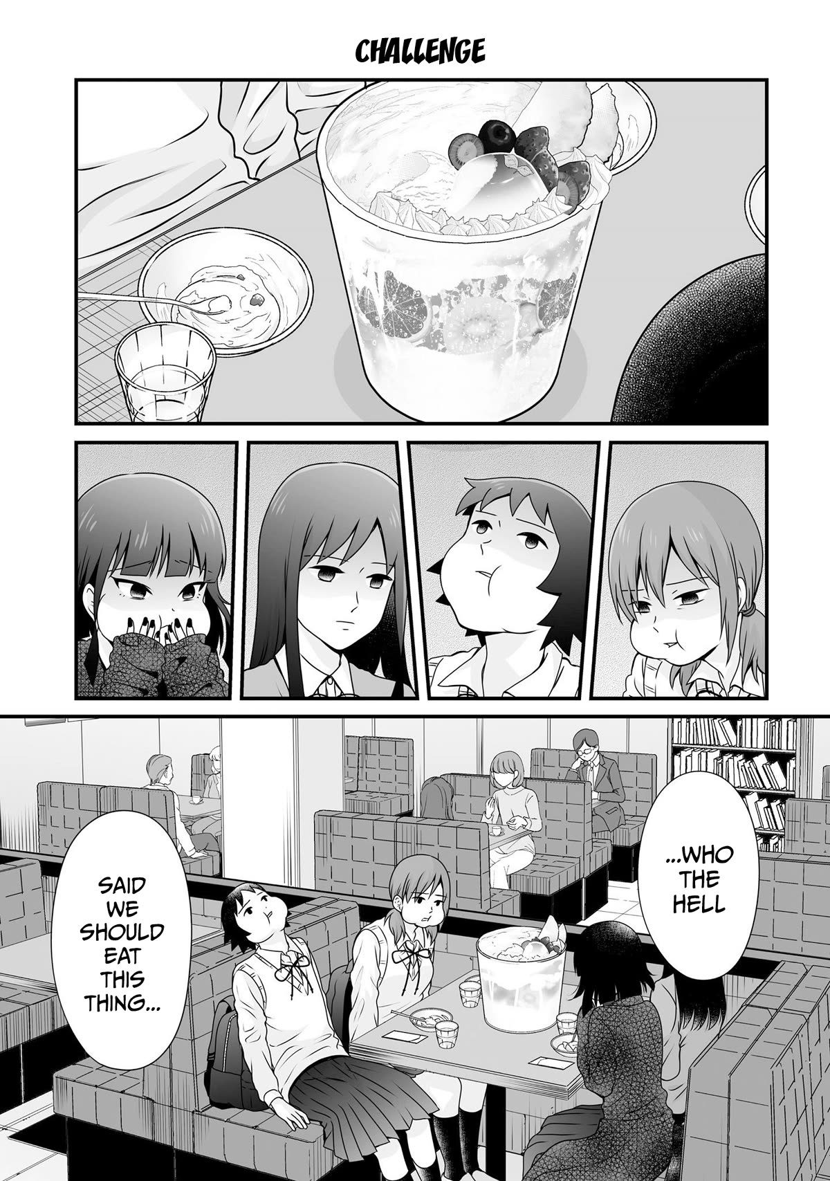 Joshikousei no Muda Zukai Chapter 98 page 1 - Chapter 98: Challenge