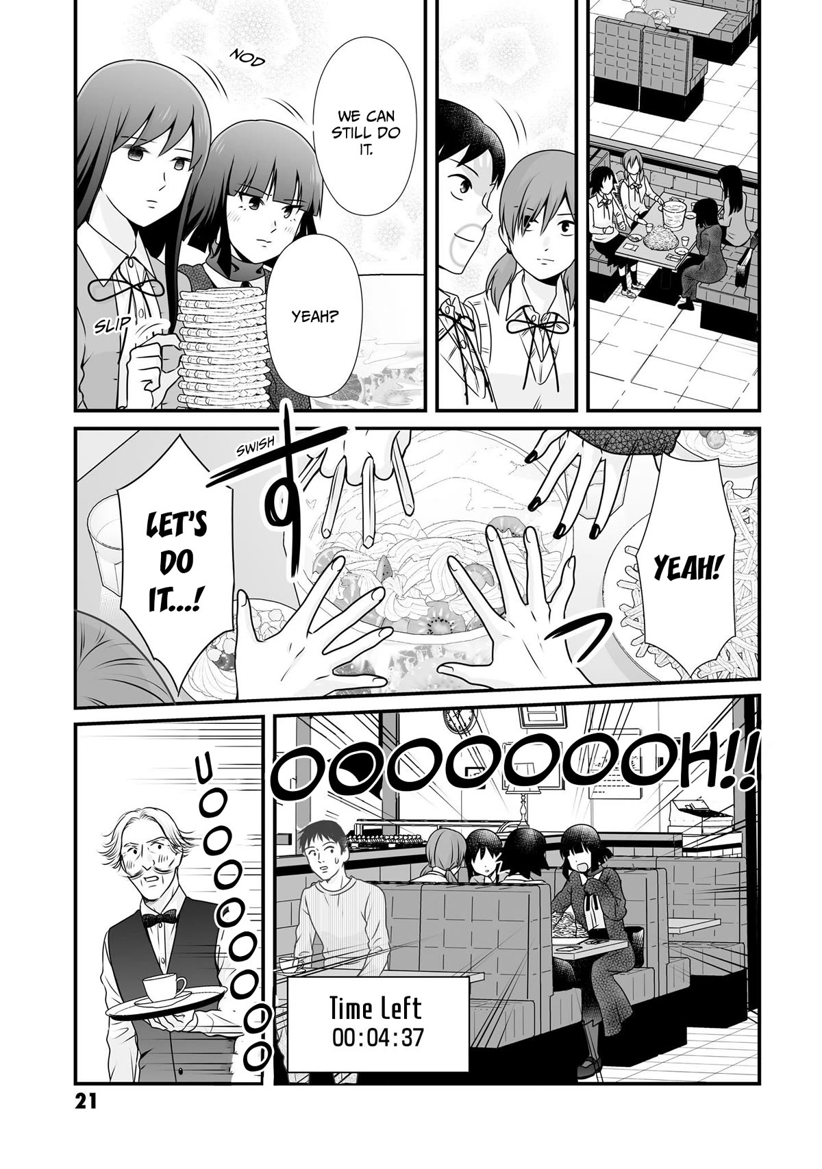 Joshikousei no Muda Zukai Chapter 98 page 17 - Chapter 98: Challenge