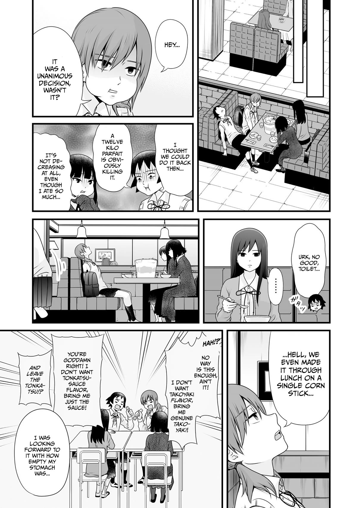 Joshikousei no Muda Zukai Chapter 98 page 3 - Chapter 98: Challenge