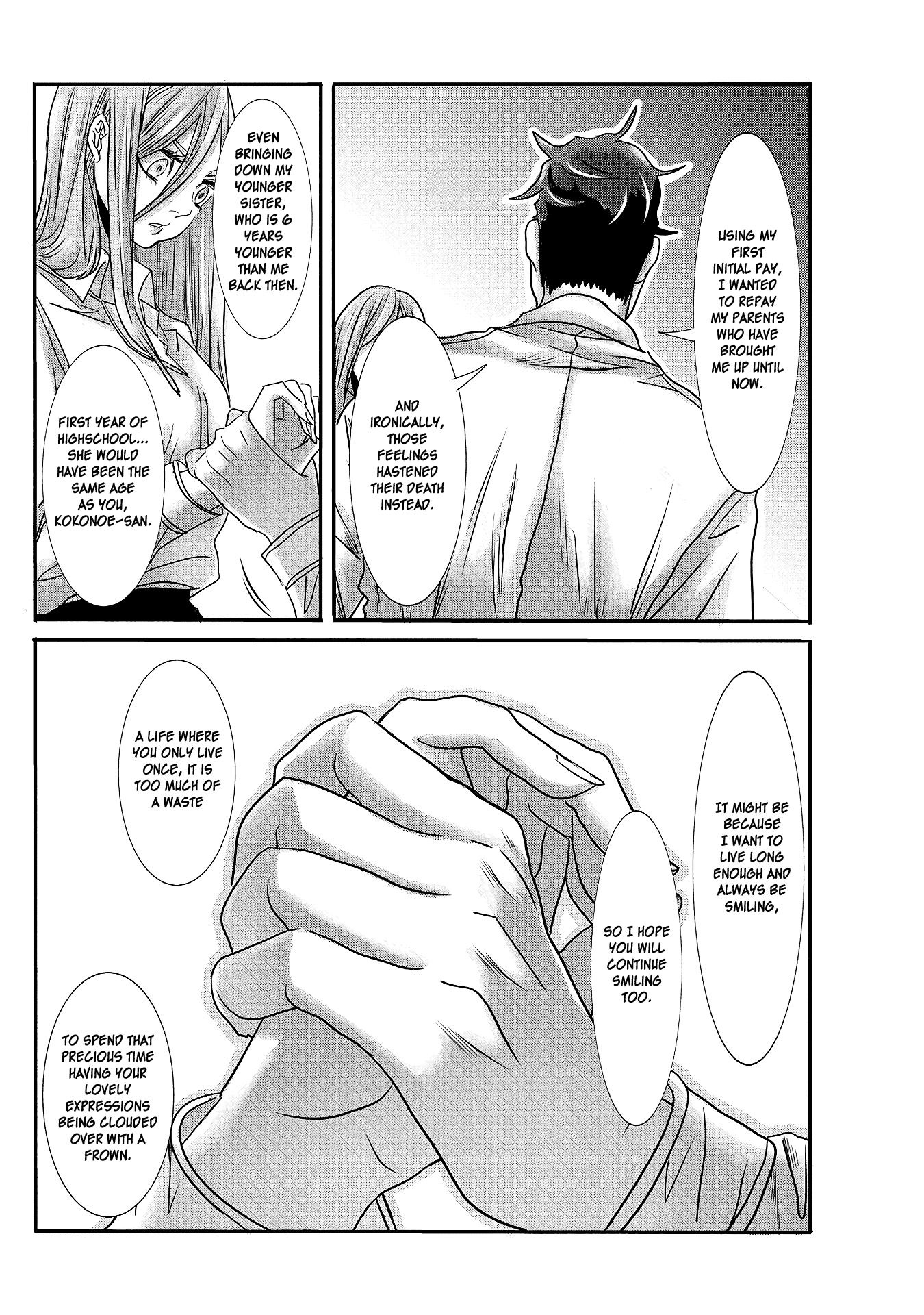 Joshikousei to Seishokusha-san Chapter 13 page 4 - Chapter 13