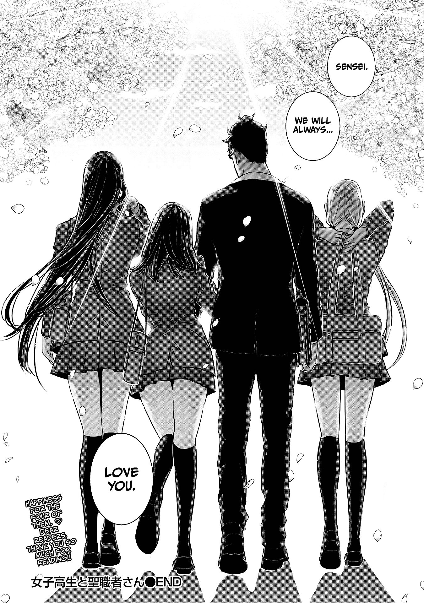 Joshikousei to Seishokusha-san Chapter 30 page 8 - Chapter 30 [END]