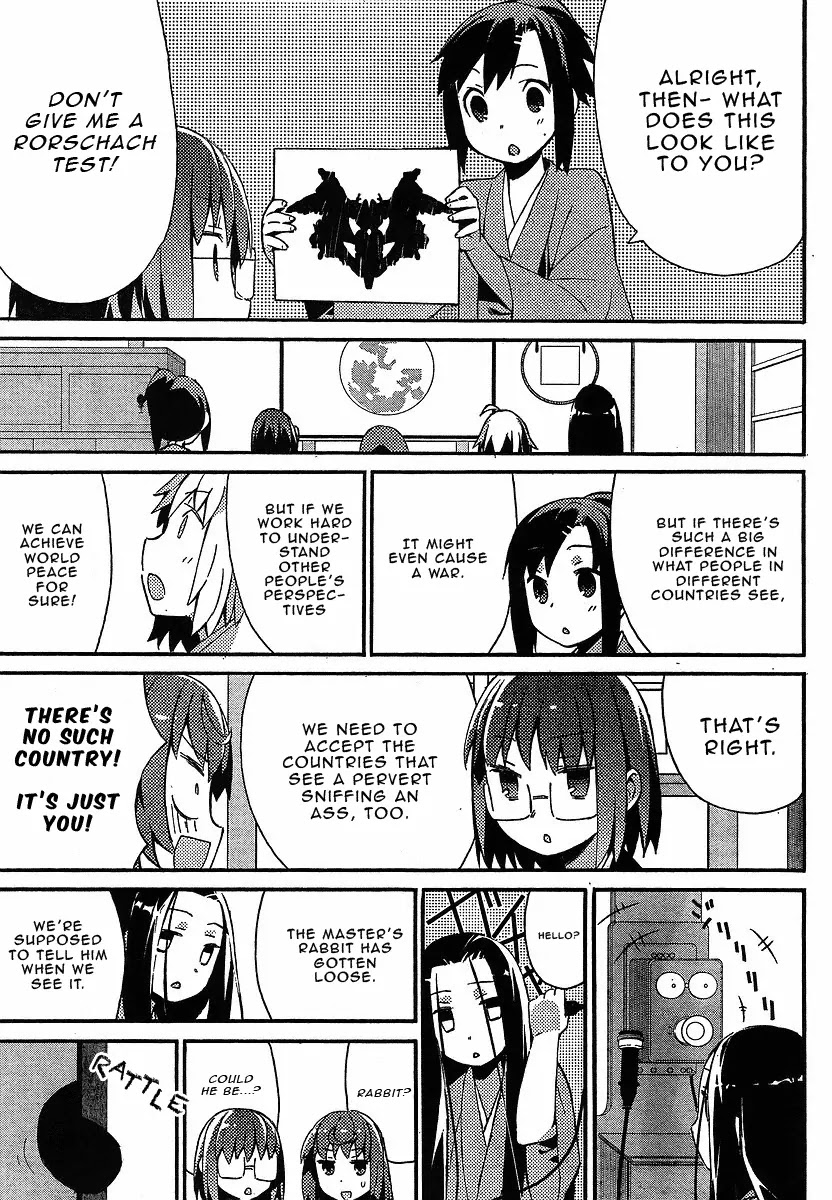 Joshiraku Chapter 14 page 8 - Chapter 14: Day 14: Rabbit's Eye