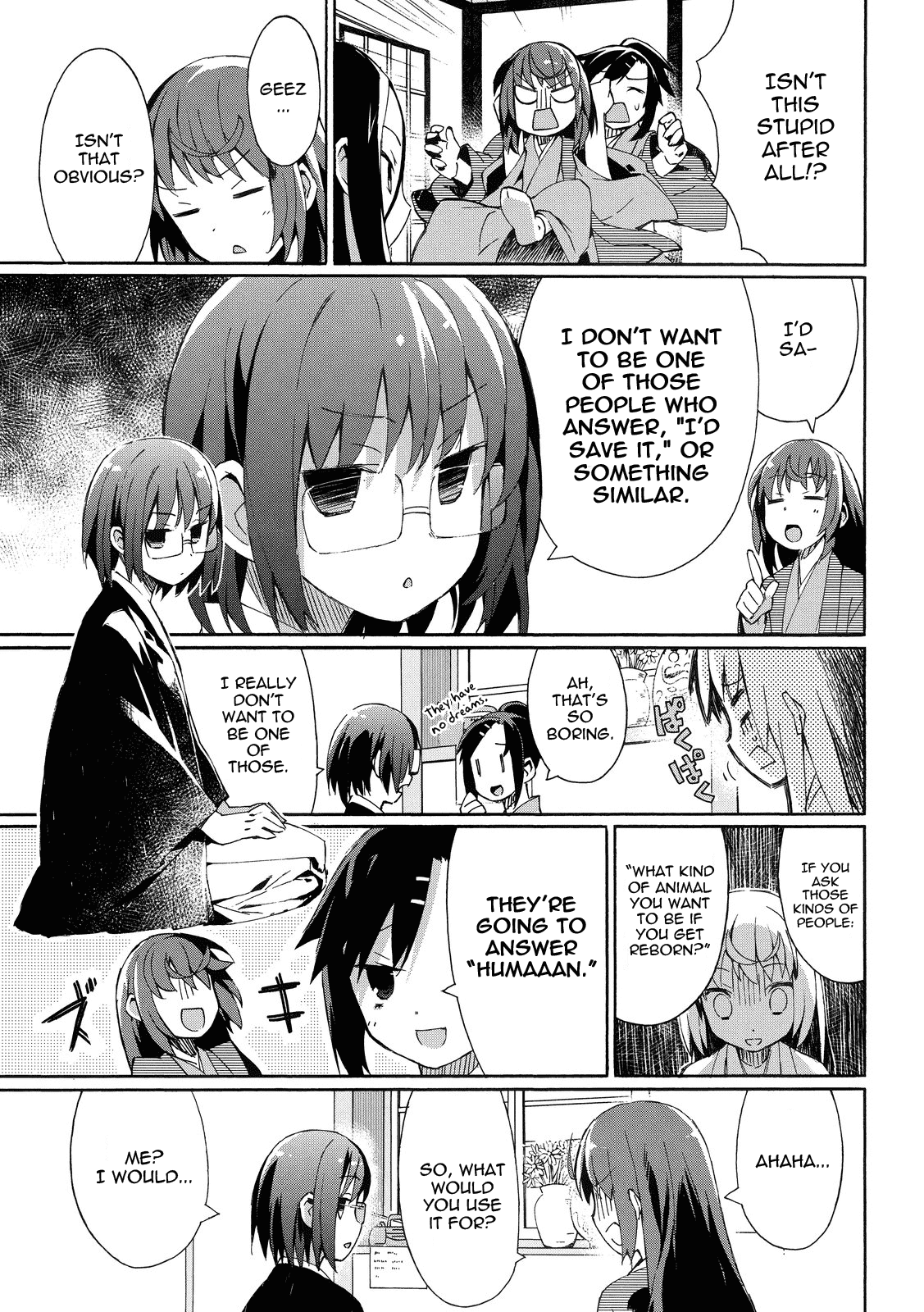 Joshiraku Chapter 3 page 4 - Chapter 3
