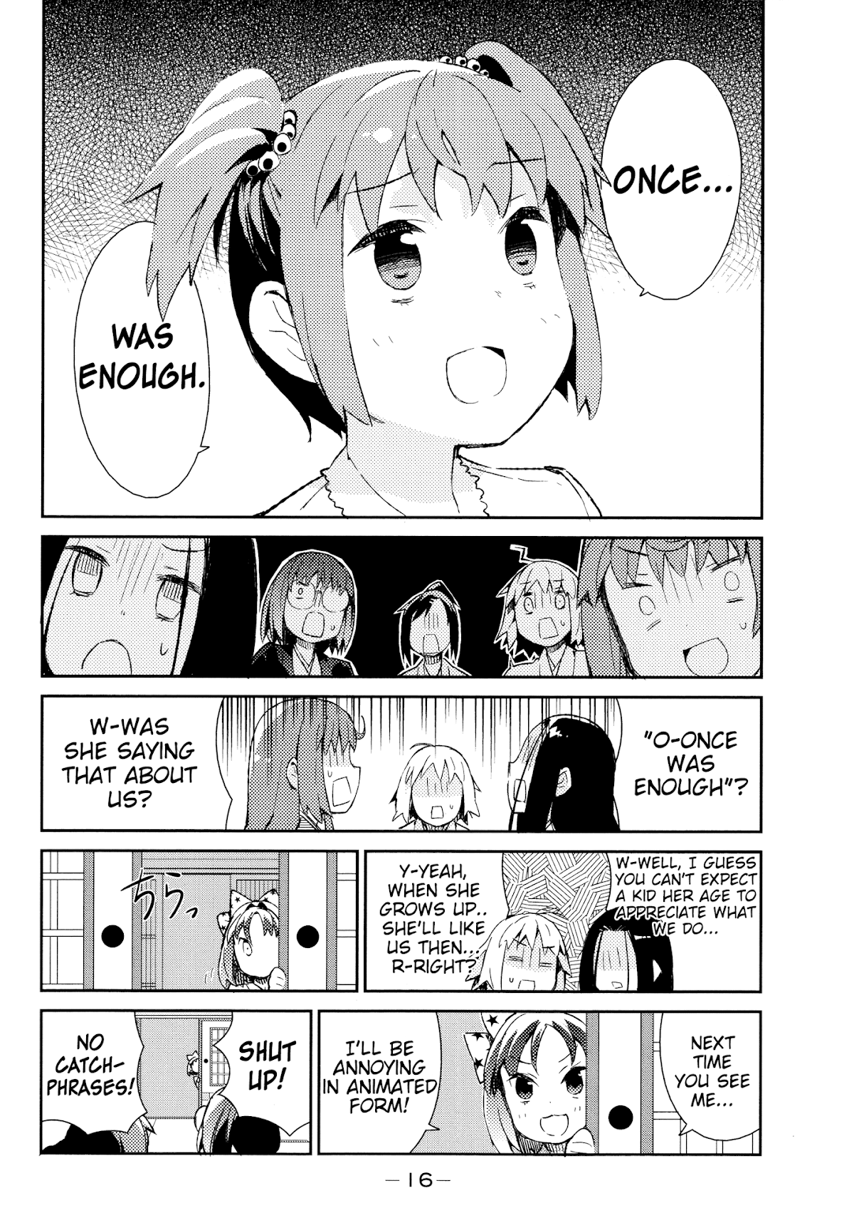 Joshiraku Chapter 33 page 18 - Chapter 33