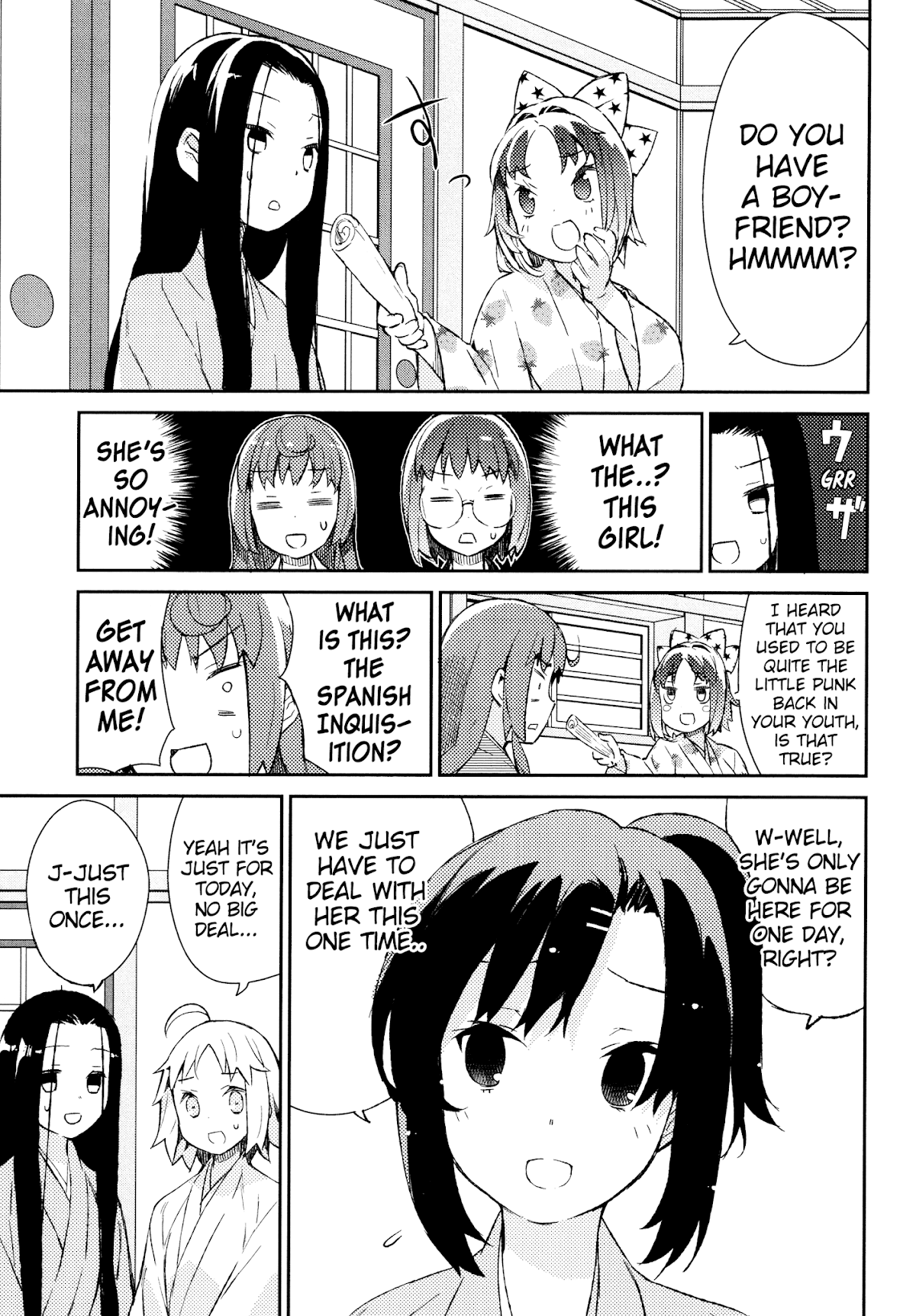 Joshiraku Chapter 33 page 9 - Chapter 33