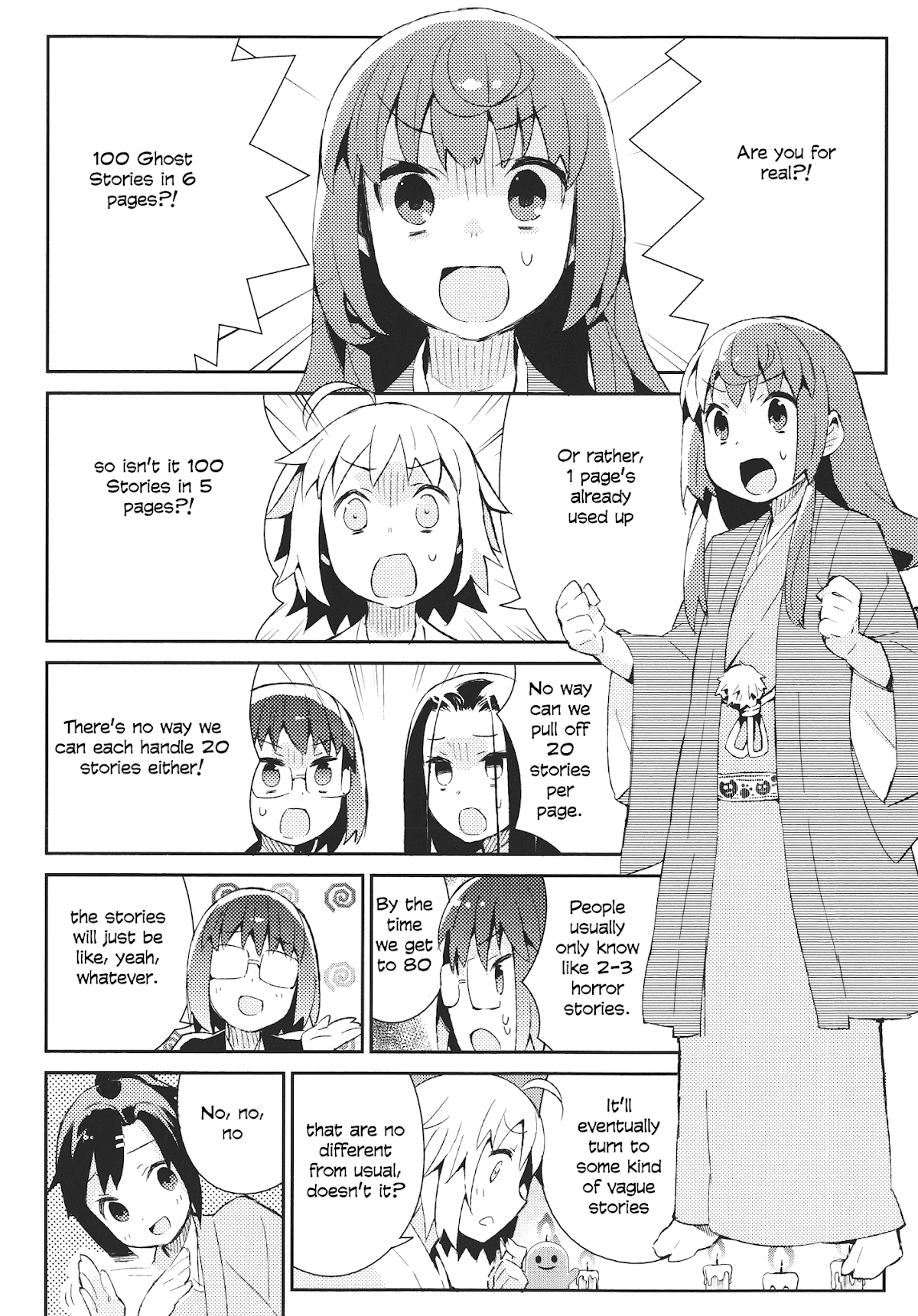 Joshiraku Chapter 40.6 page 2 - Chapter 40.6
