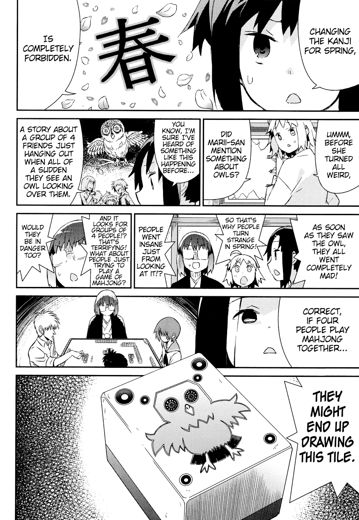 Joshiraku Chapter 45 page 9 - Chapter 45