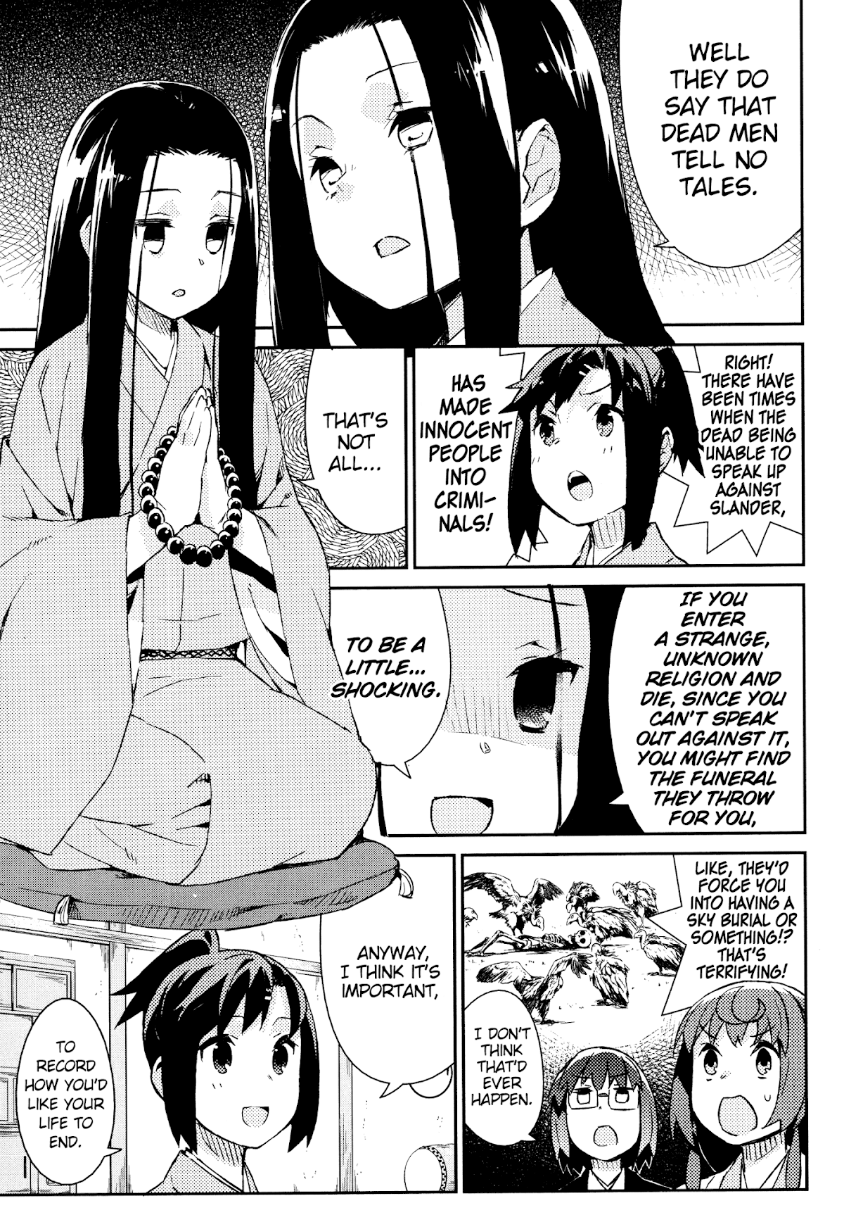 Joshiraku Chapter 46 page 4 - Chapter 46