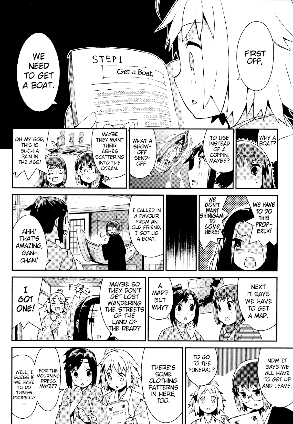Joshiraku Chapter 46 page 9 - Chapter 46