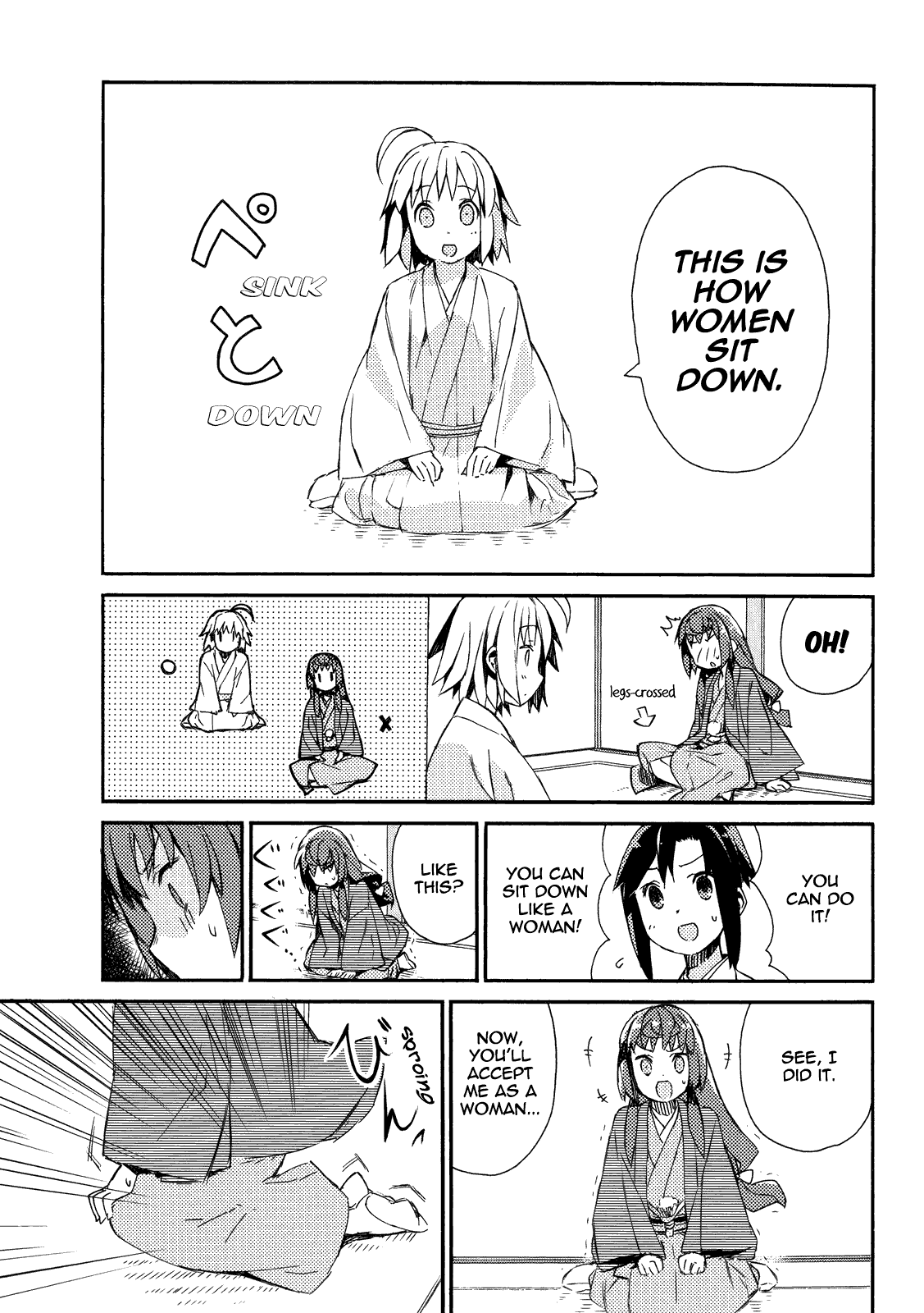 Joshiraku Chapter 7 page 8 - Chapter 7