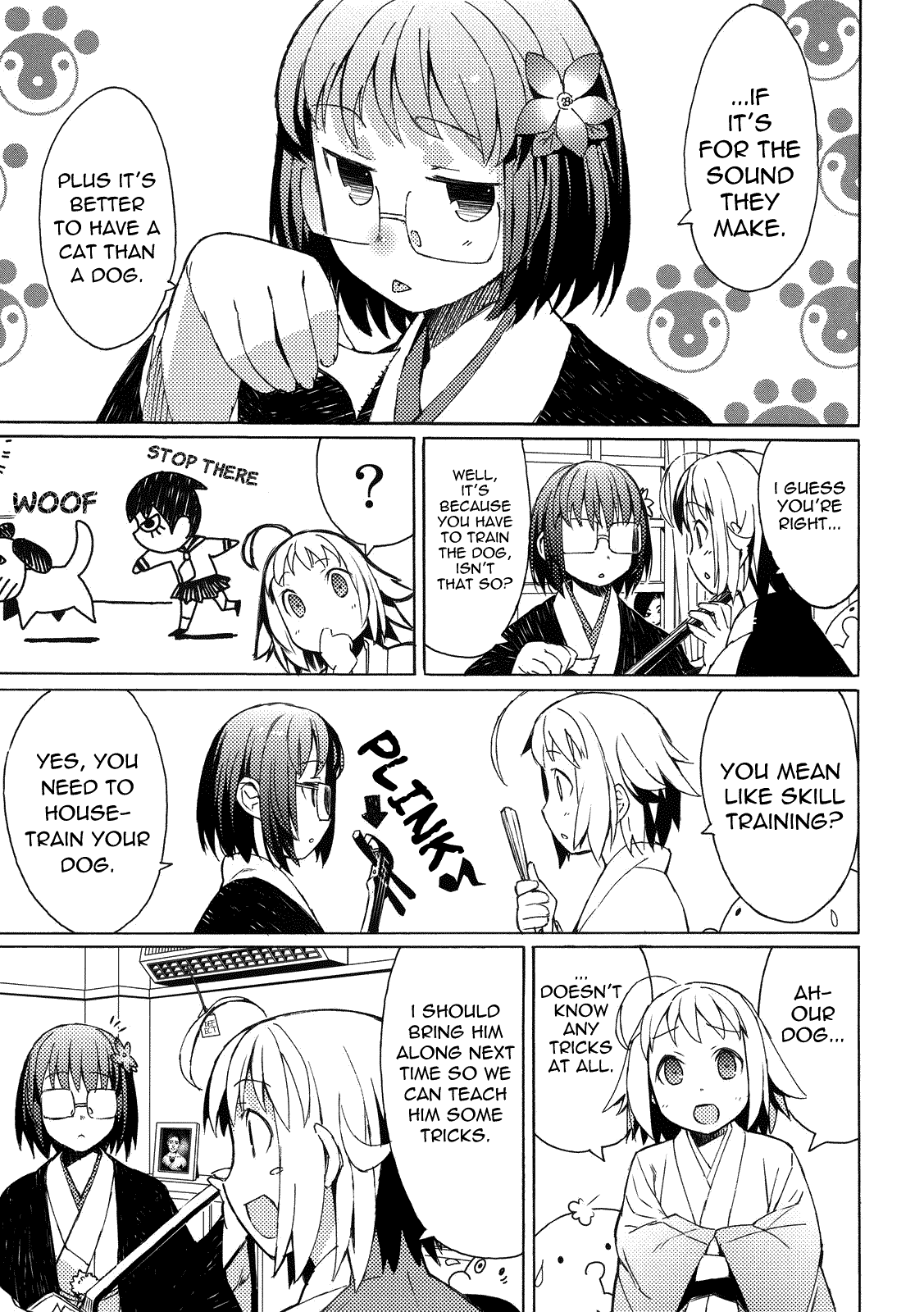 Joshiraku Chapter 9.5 page 5 - Chapter 9.5