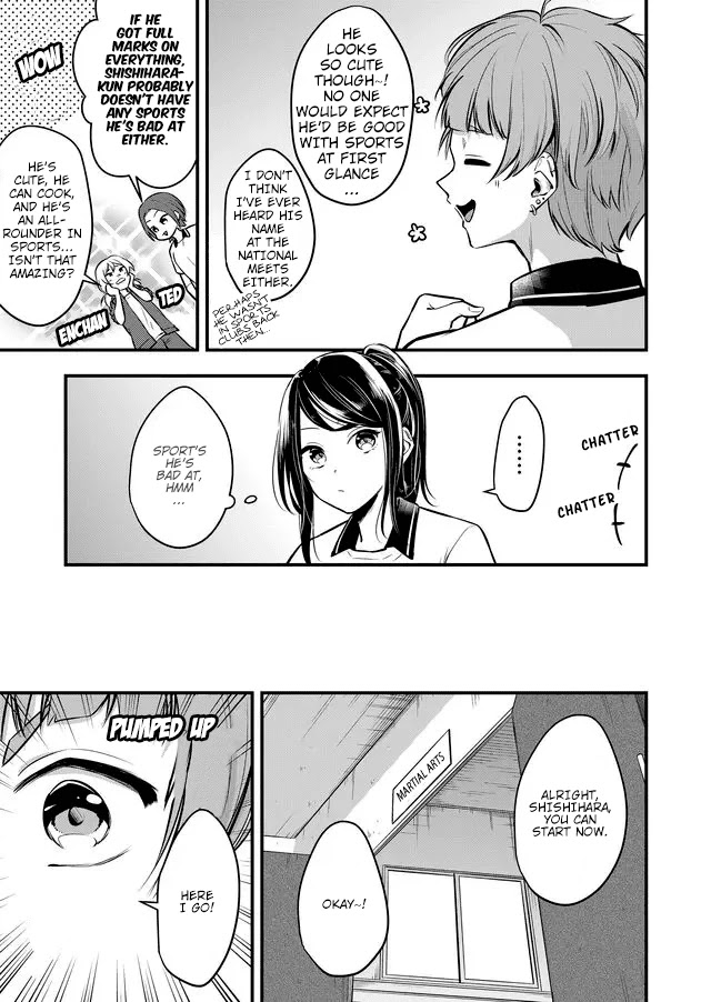 Joshiryoku takamena Shishihara-kun Chapter 6 page 4 - Chapter 6: Things we're bad at