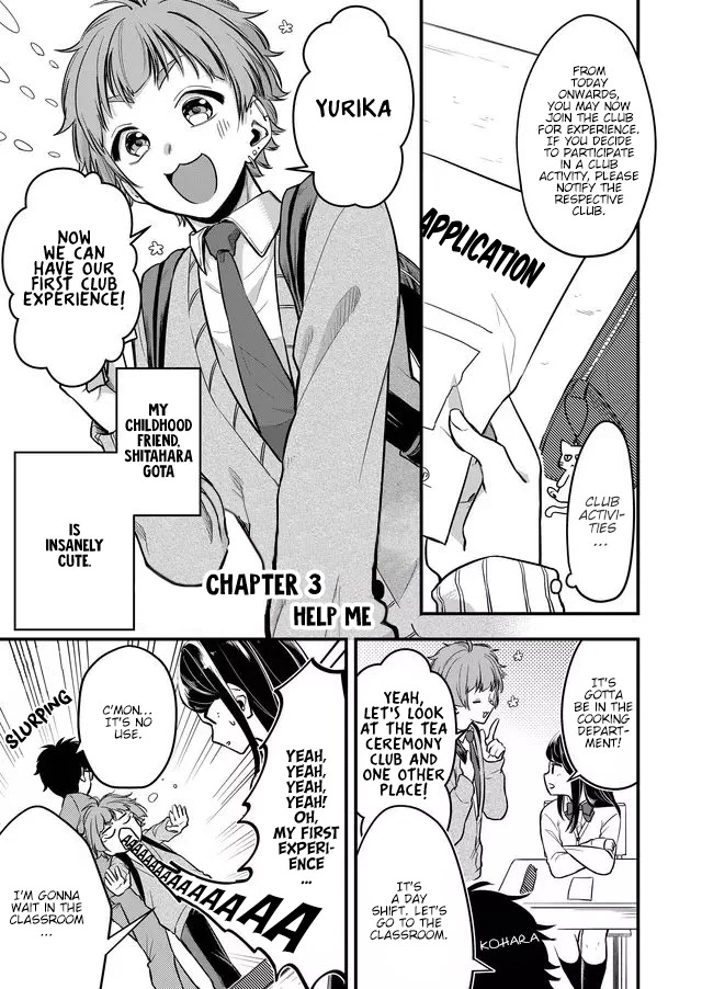 Joshiryoku takamena Shishihara-kun Chapter 7 page 1 - Chapter 7: Help me