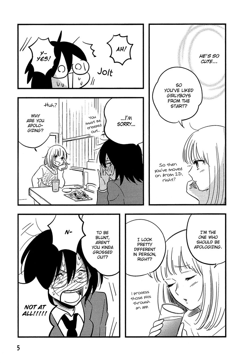 Josou Danshi to Menhera Oji-san Chapter 1 page 6 - Chapter 1