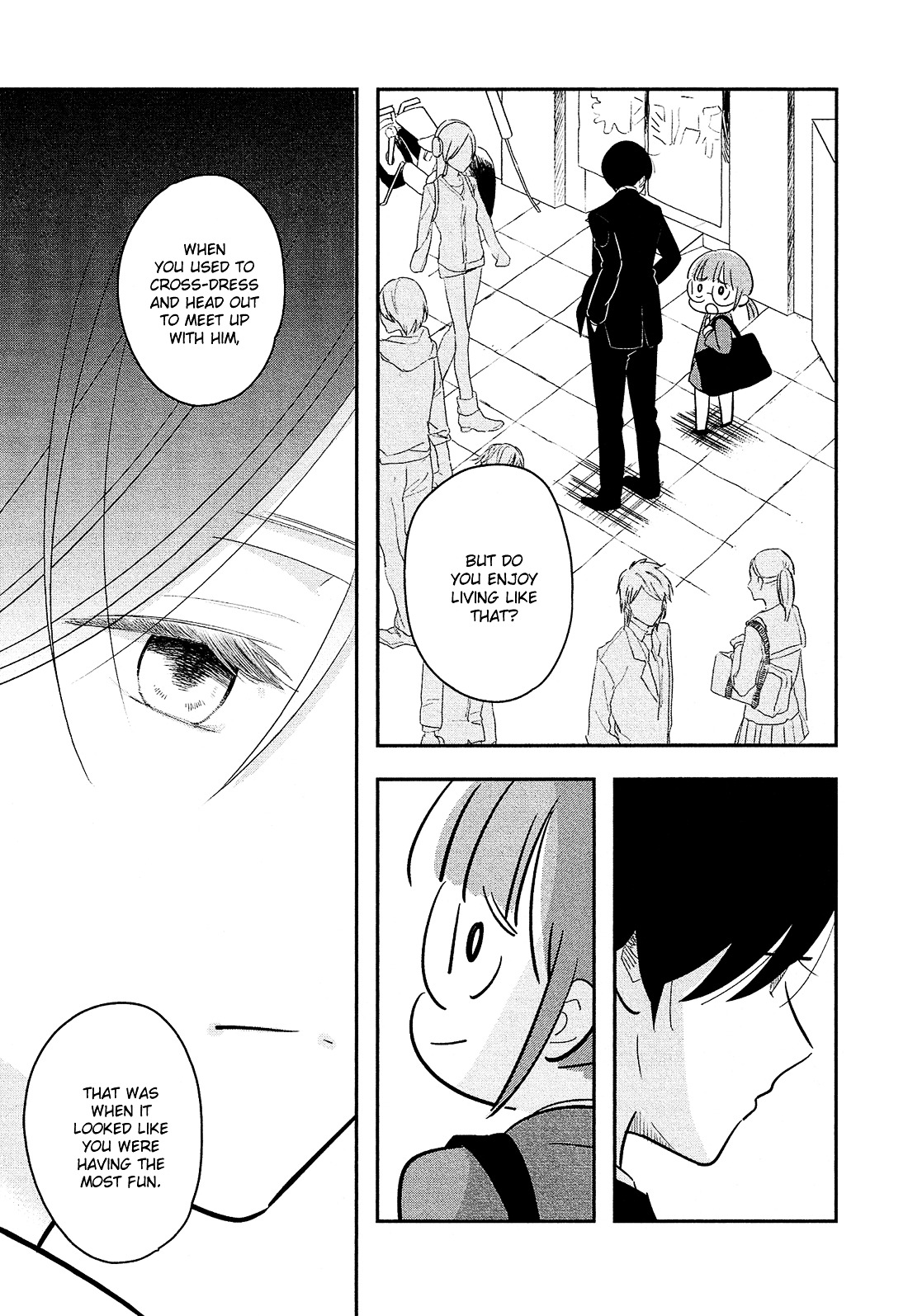Josou Danshi to Menhera Oji-san Chapter 5 page 12 - Chapter 5 : [End]