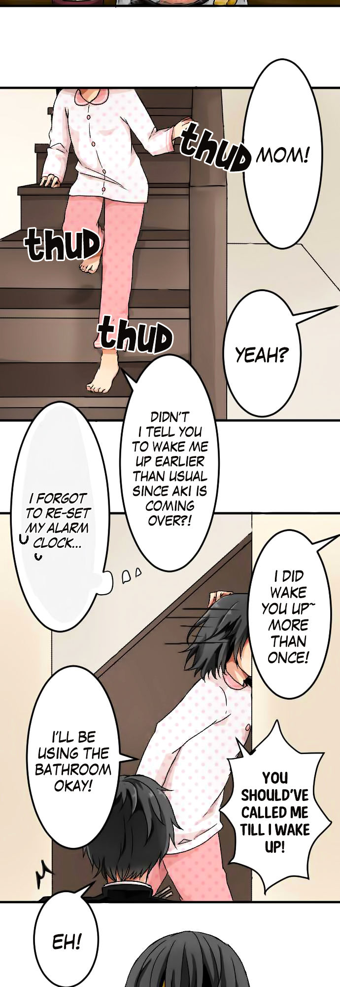 Josou Kareshi to Dansou Kanojo Chapter 1.3 page 6 - Chapter 1 : A Busy Morning V3