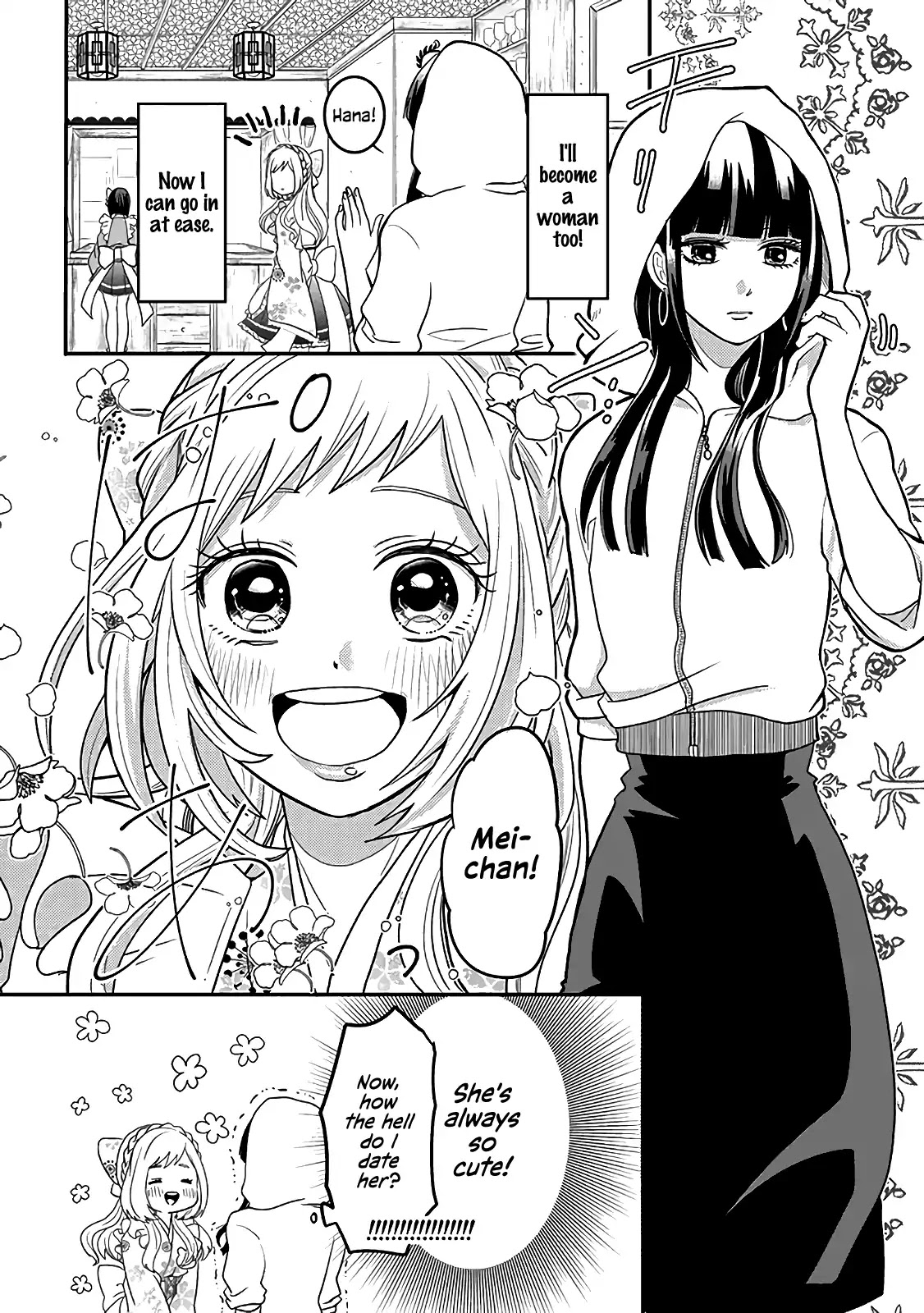 Josou Shite Mendoukusai Koto ni Natteru Nekura to Yankee no Ryou Kataomoi Chapter 1 page 4 - Chapter 1: Hana and Mei