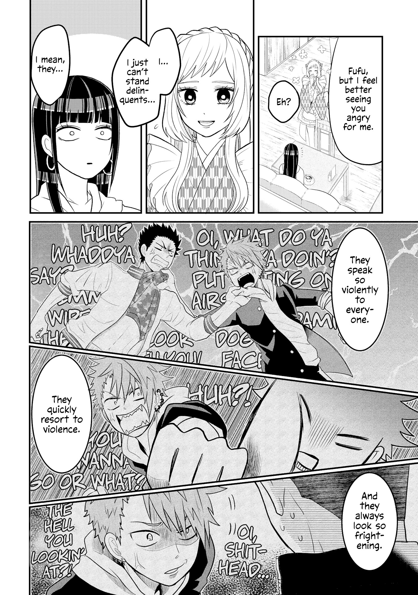 Josou Shite Mendoukusai Koto ni Natteru Nekura to Yankee no Ryou Kataomoi Chapter 3 page 2 - Chapter 3: Emo and Yankee