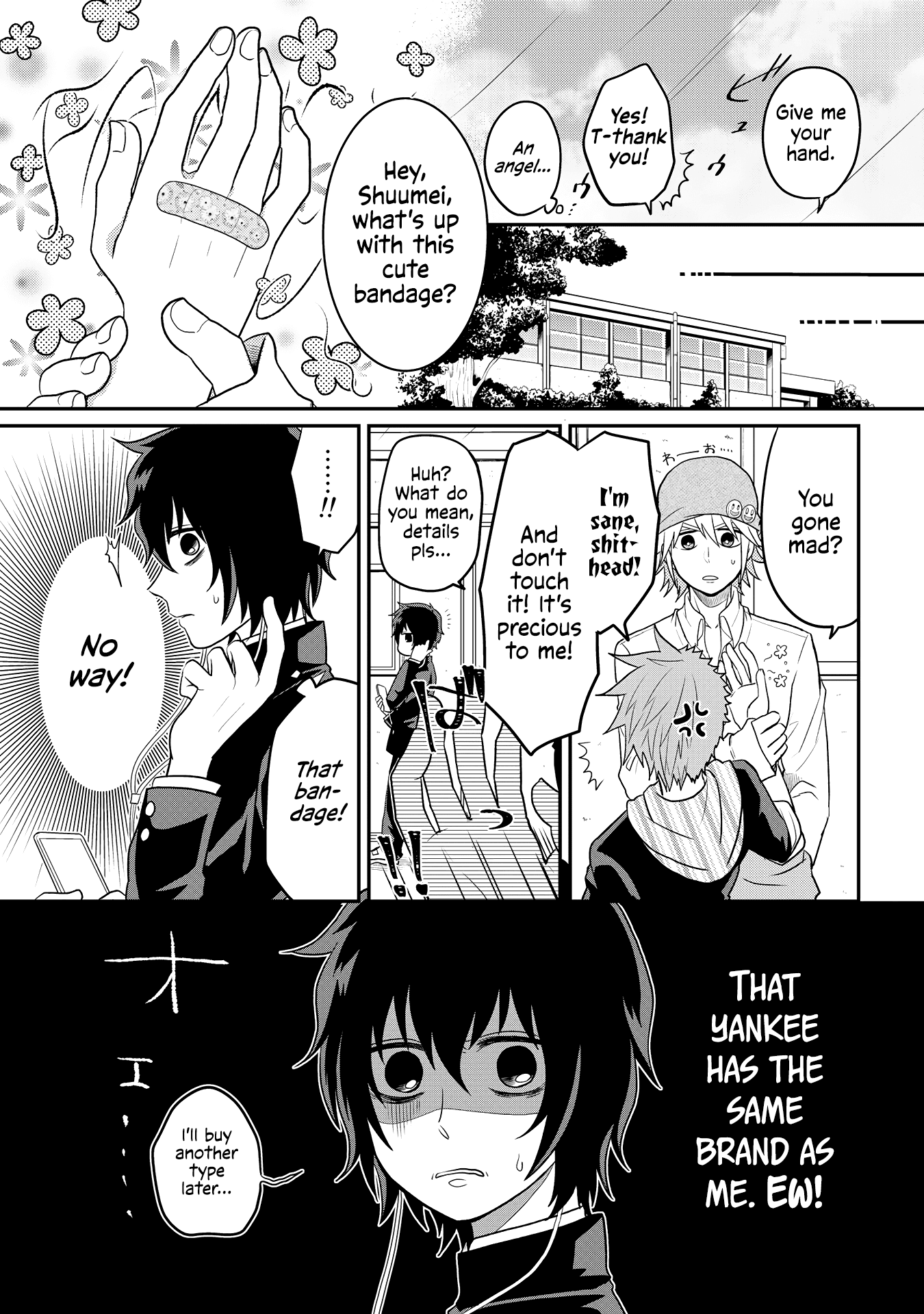 Josou Shite Mendoukusai Koto ni Natteru Nekura to Yankee no Ryou Kataomoi Chapter 4 page 9 - Chapter 4: Two Girls and a Windy Day