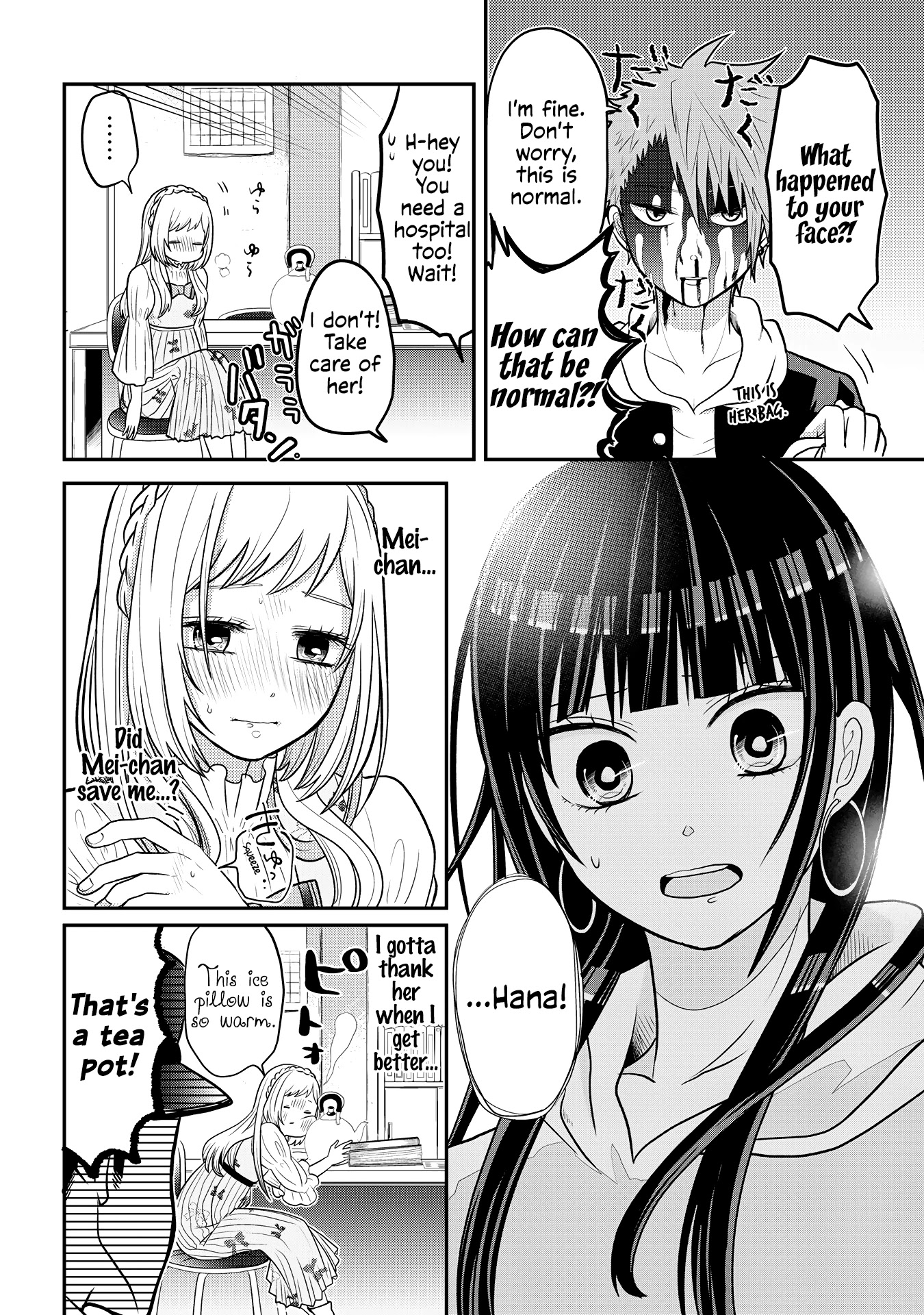 Josou Shite Mendoukusai Koto ni Natteru Nekura to Yankee no Ryou Kataomoi Chapter 6 page 10 - Chapter 6: Hana and Shuumei