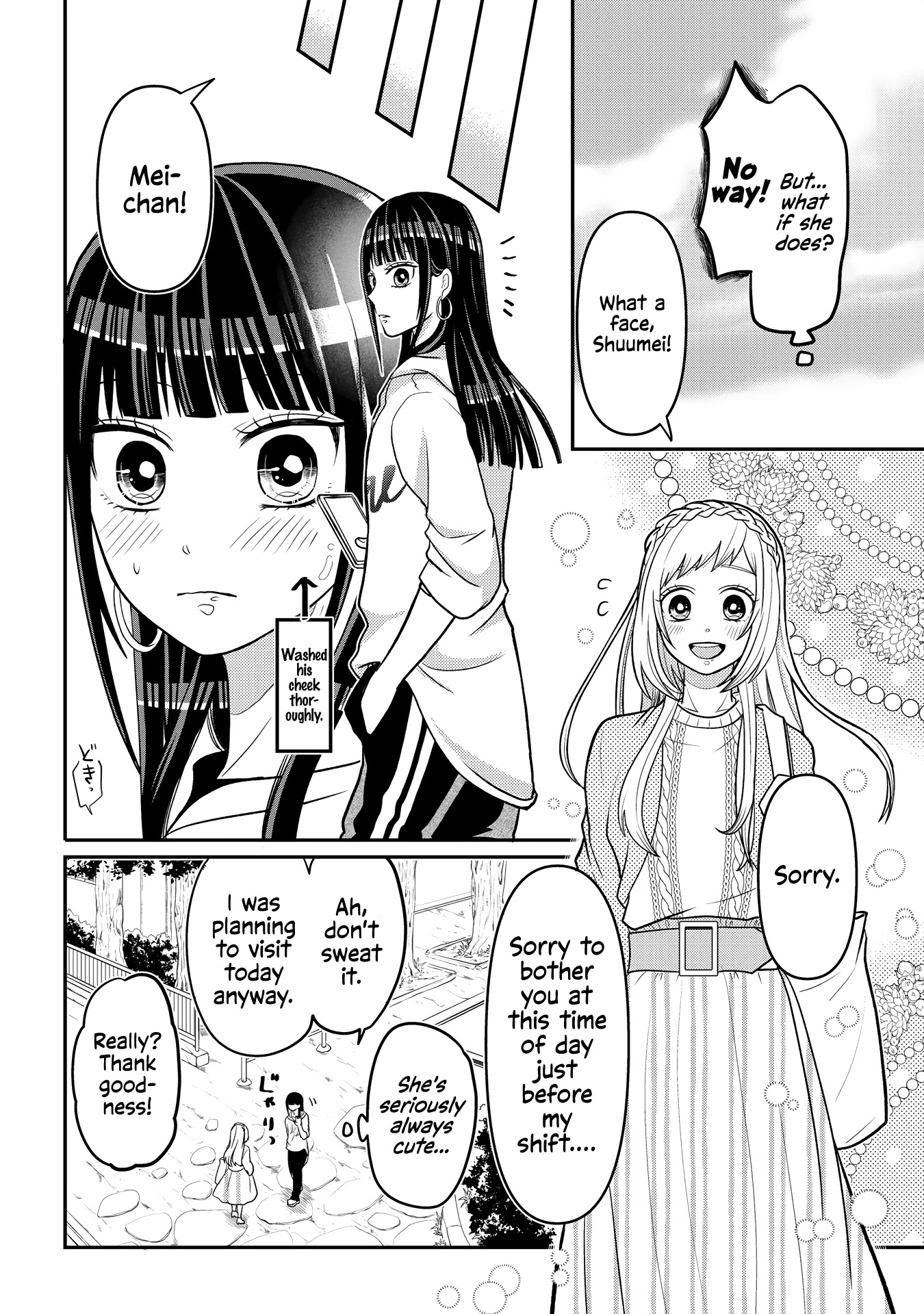 Josou Shite Mendoukusai Koto ni Natteru Nekura to Yankee no Ryou Kataomoi Chapter 7 page 6 - Chapter 7: Mei's Reward