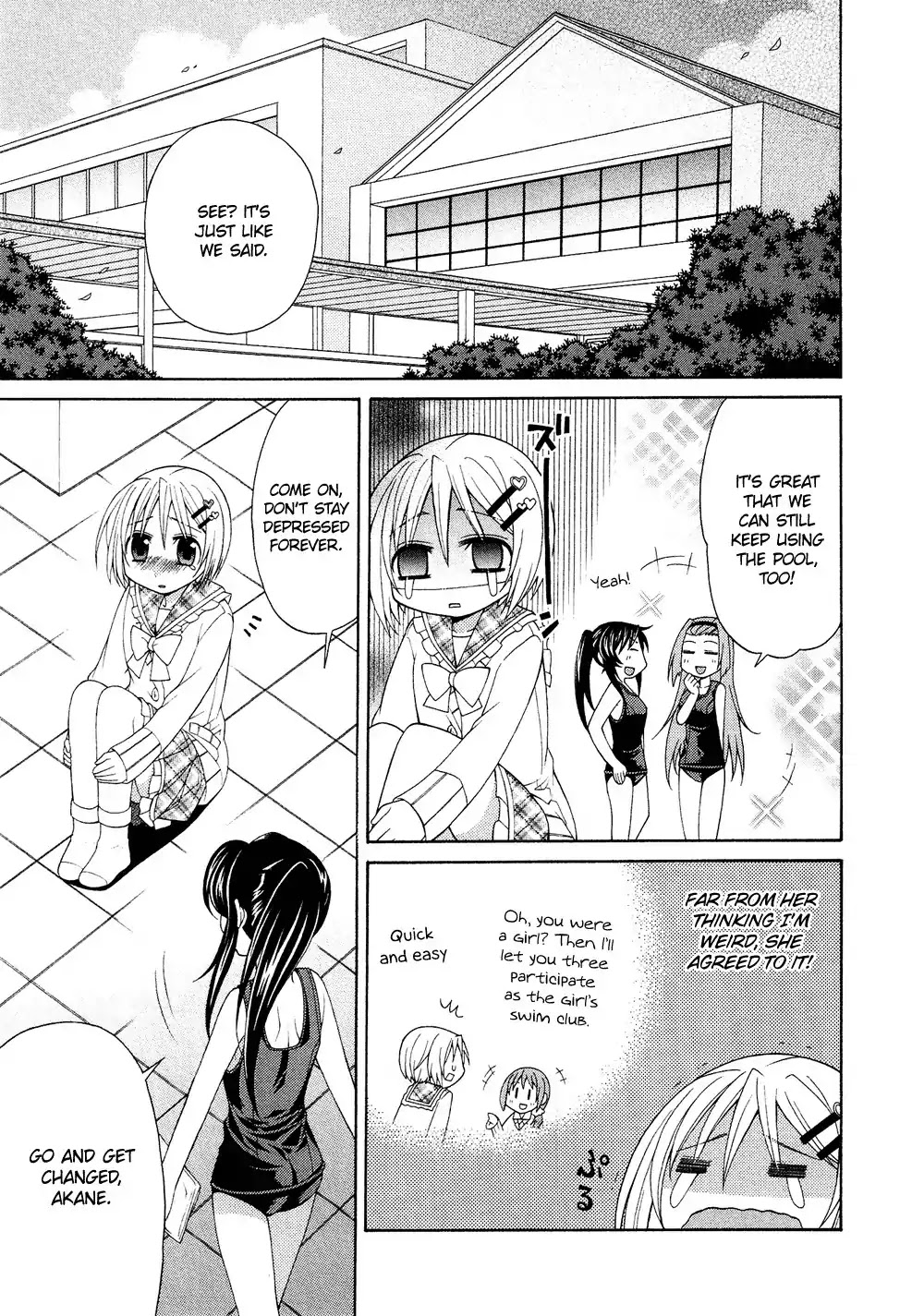 Josou Shounen Anthology Comic Chapter 1.5 page 8 - Chapter 1.5: Pretty Swimmer (Eichi Yuu)