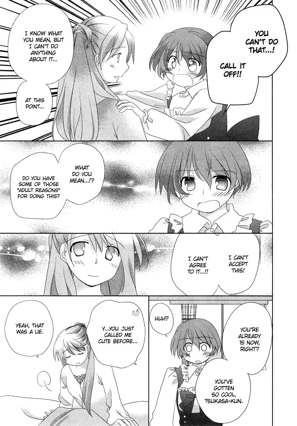 Josou Shounen Anthology Comic Chapter 1.7 page 6 - Chapter 1.7: Naisho no Omajinai (Mizuki Touko)