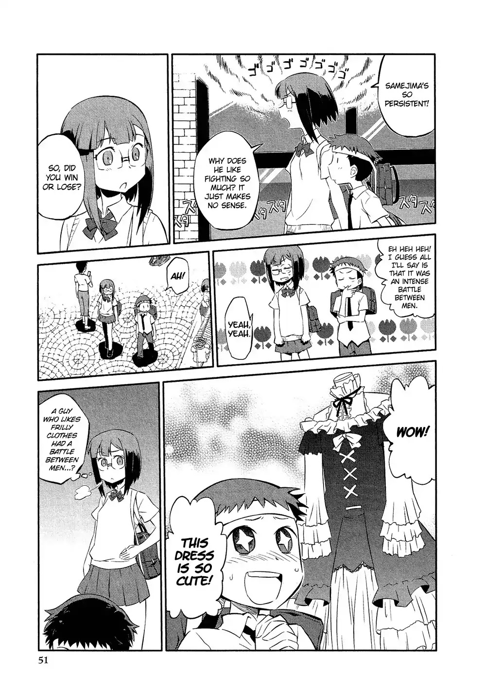 Josou Shounen Anthology Comic Chapter 11.3 page 4 - Chapter 11.3: Muteikou Heroine (Rikudou Shuusai)