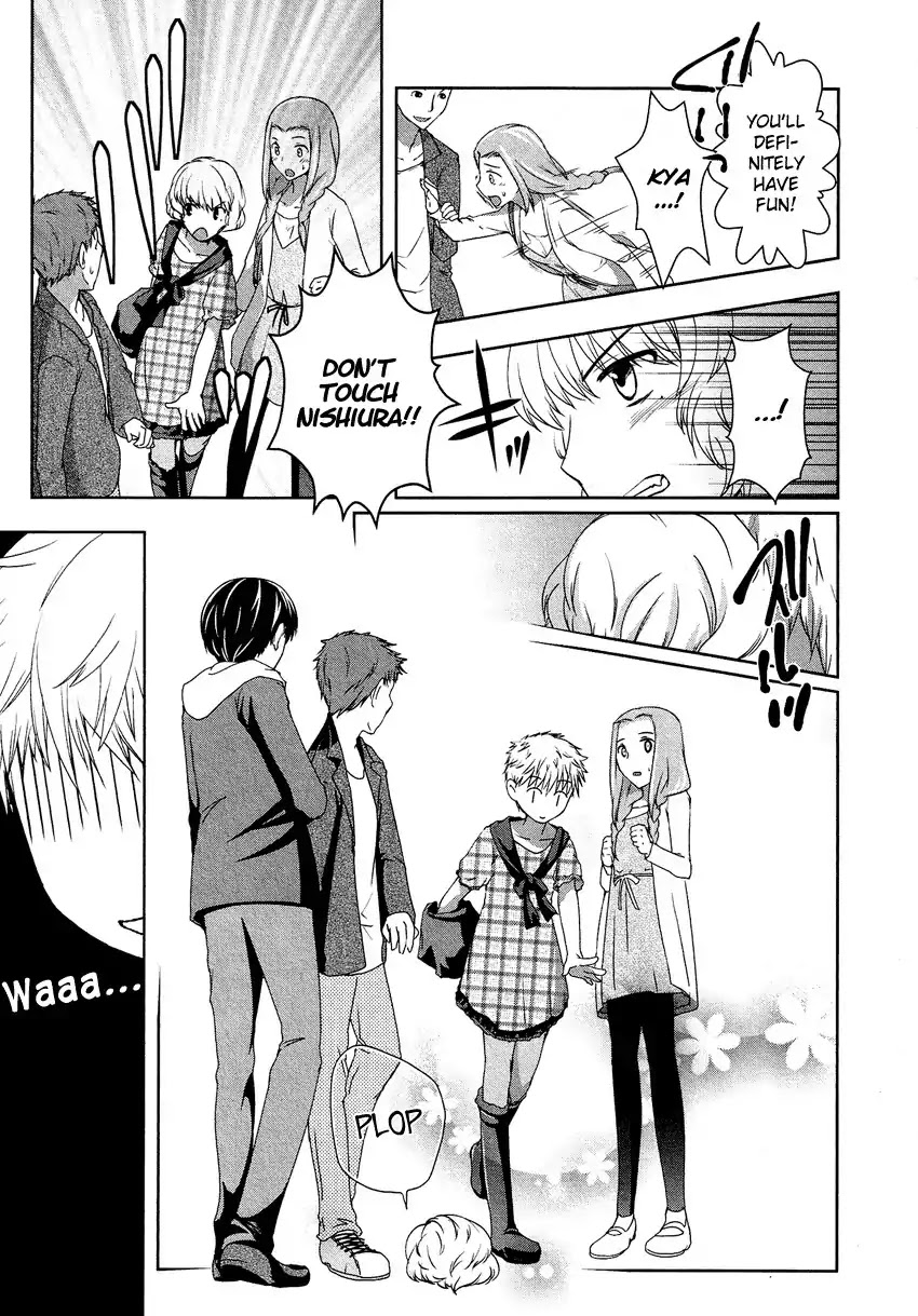 Josou Shounen Anthology Comic Chapter 12.4 page 10 - Chapter 12.4: Takagi-kun to Nishiura-san (Dennou Ouwadan)