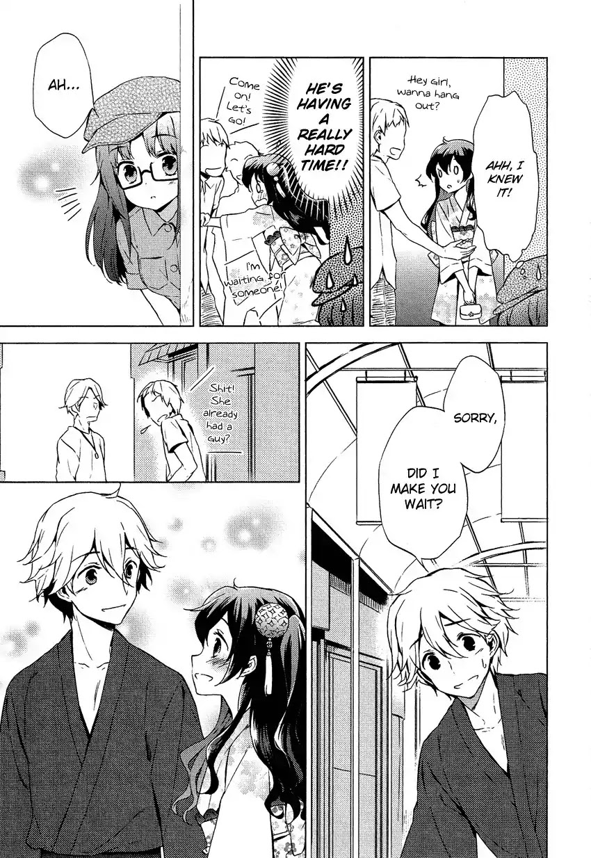 Josou Shounen Anthology Comic Chapter 14.1 page 12 - Chapter 14.1: Zenryoku Otome 4 (CUTEG)