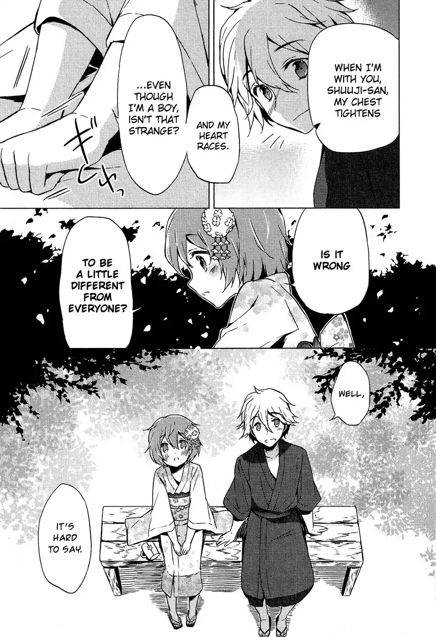 Josou Shounen Anthology Comic Chapter 14.1 page 22 - Chapter 14.1: Zenryoku Otome 4 (CUTEG)