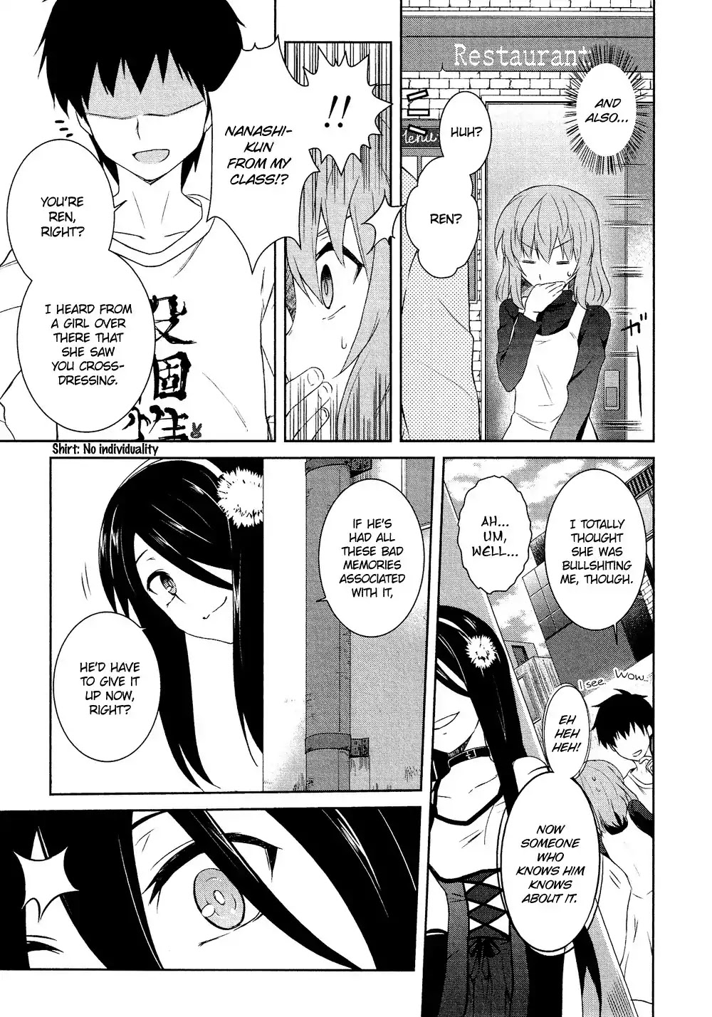 Josou Shounen Anthology Comic Chapter 14.5 page 12 - Chapter 14.5: Josou Yamemasu (Hazumi Nariyuki)