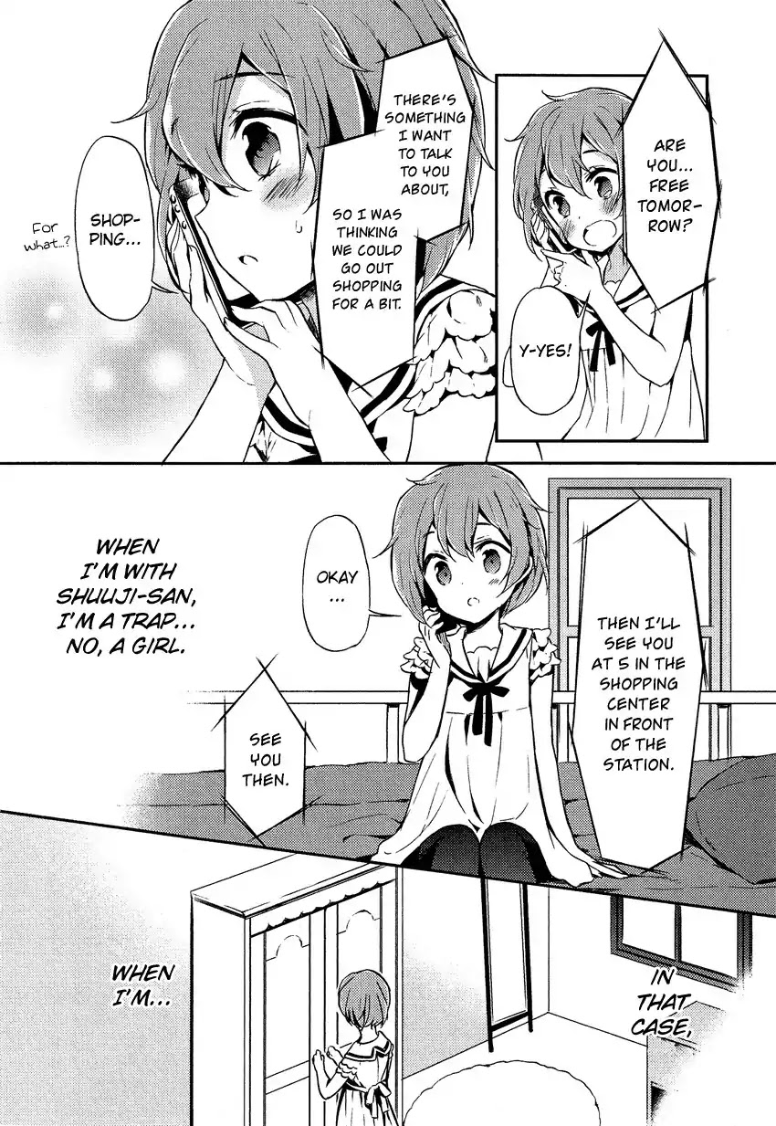 Josou Shounen Anthology Comic Chapter 15.1 page 17 - Chapter 15.1: Zenryoku Otome 5 (CUTEG)