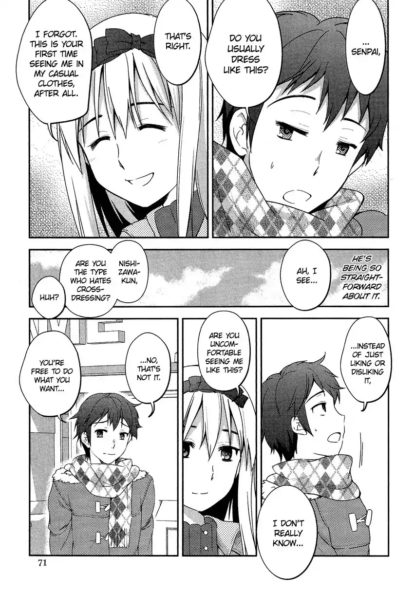 Josou Shounen Anthology Comic Chapter 15.4 page 10 - Chapter 15.4: Kanojo na Senpai (Hoshino Madoka)