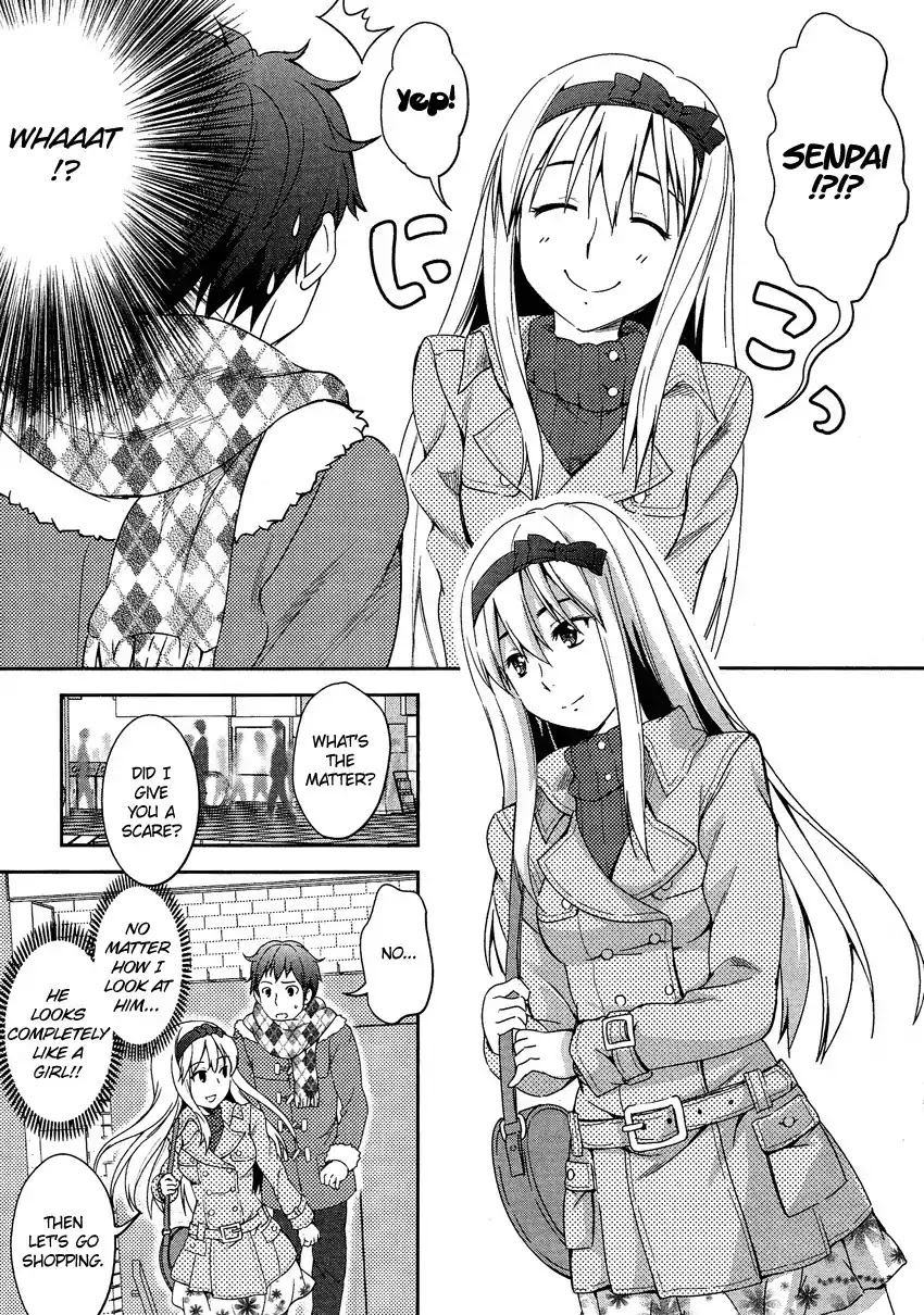 Josou Shounen Anthology Comic Chapter 15.4 page 8 - Chapter 15.4: Kanojo na Senpai (Hoshino Madoka)