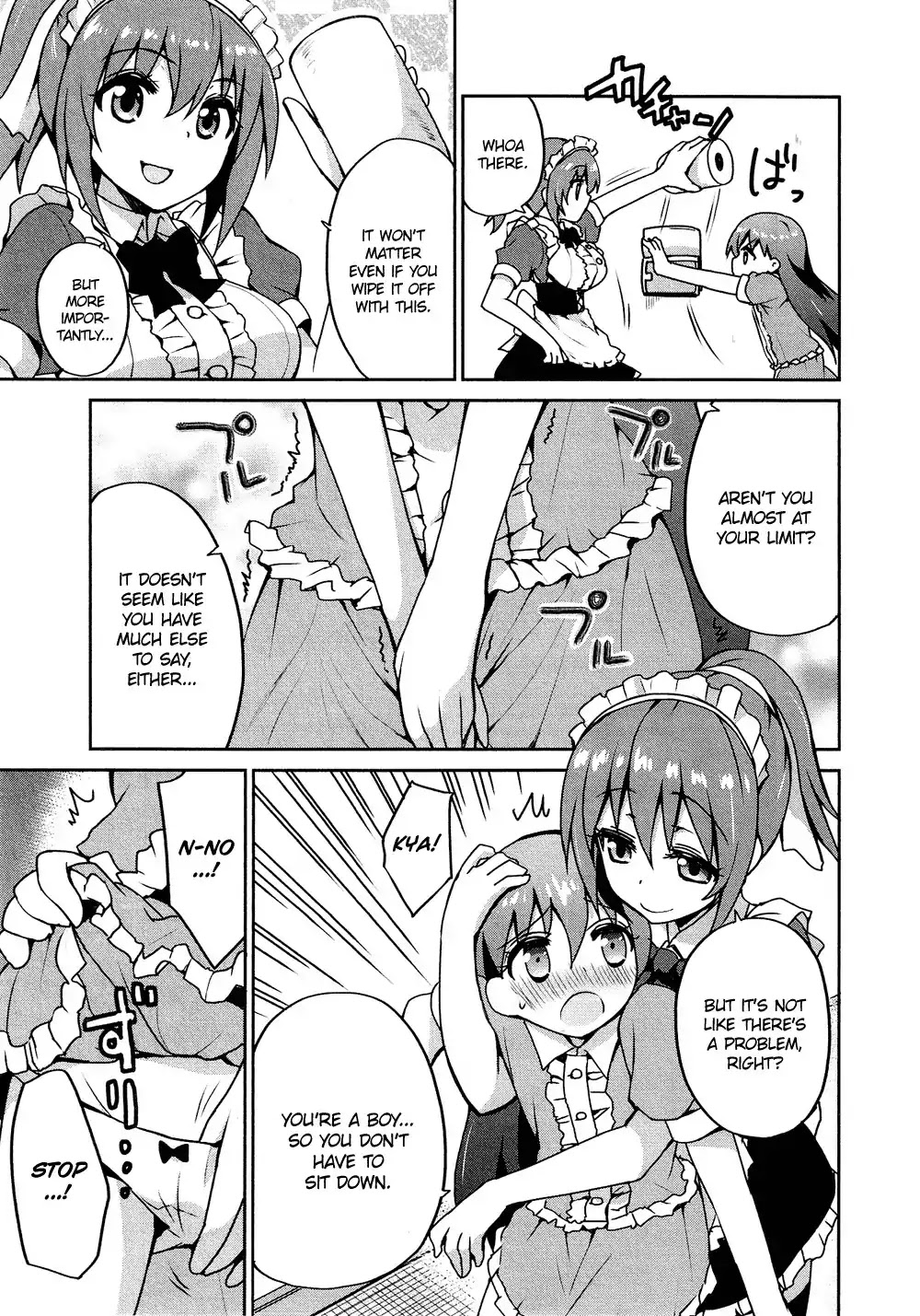 Josou Shounen Anthology Comic Chapter 16.4 page 14 - Chapter 16.4: Ojou-sama wa Otoko no Ko (RYUKI)