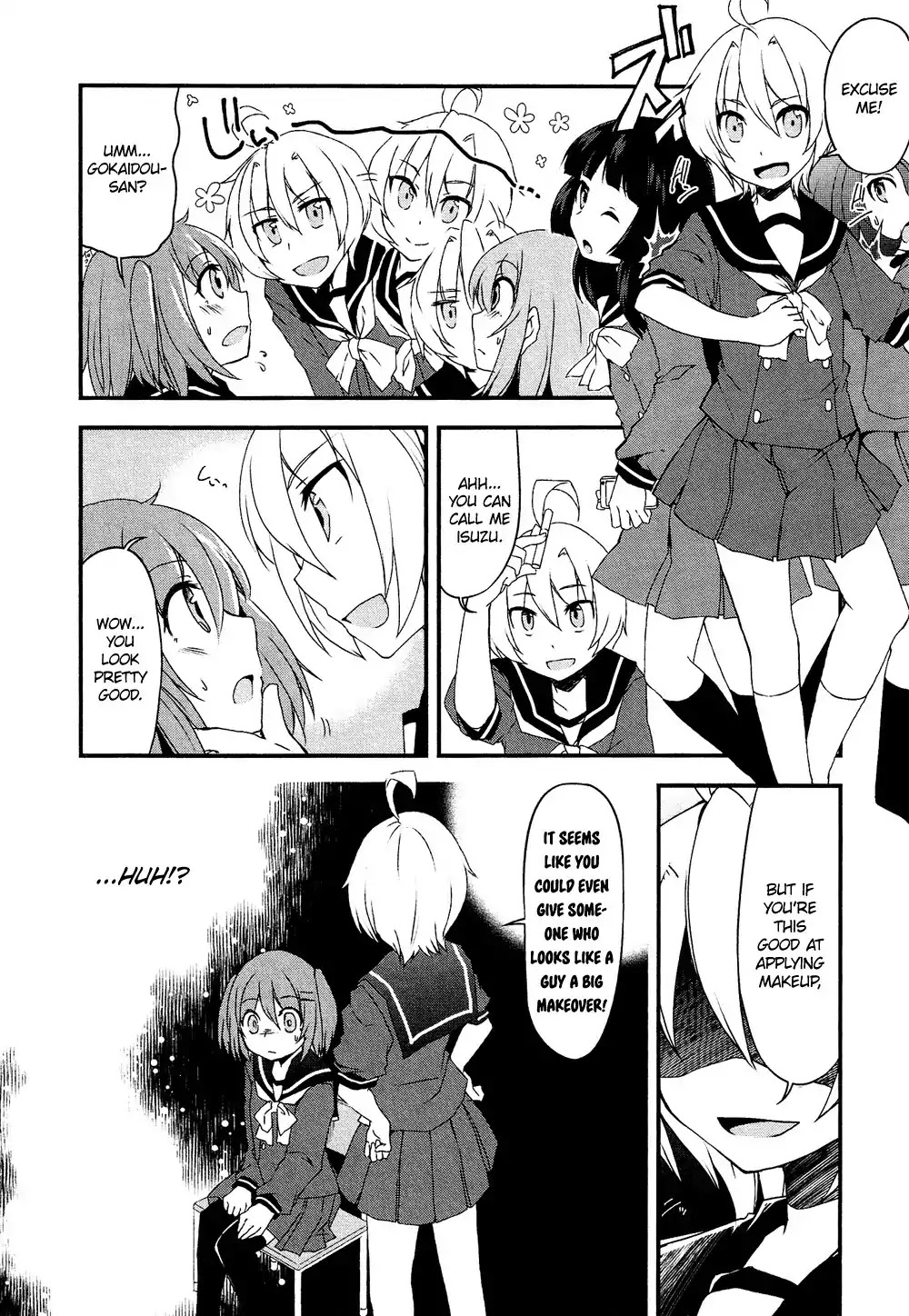 Josou Shounen Anthology Comic Chapter 16.5 page 7 - Chapter 16.5: Makeup no Kokoroe (Kaisanbutsu)