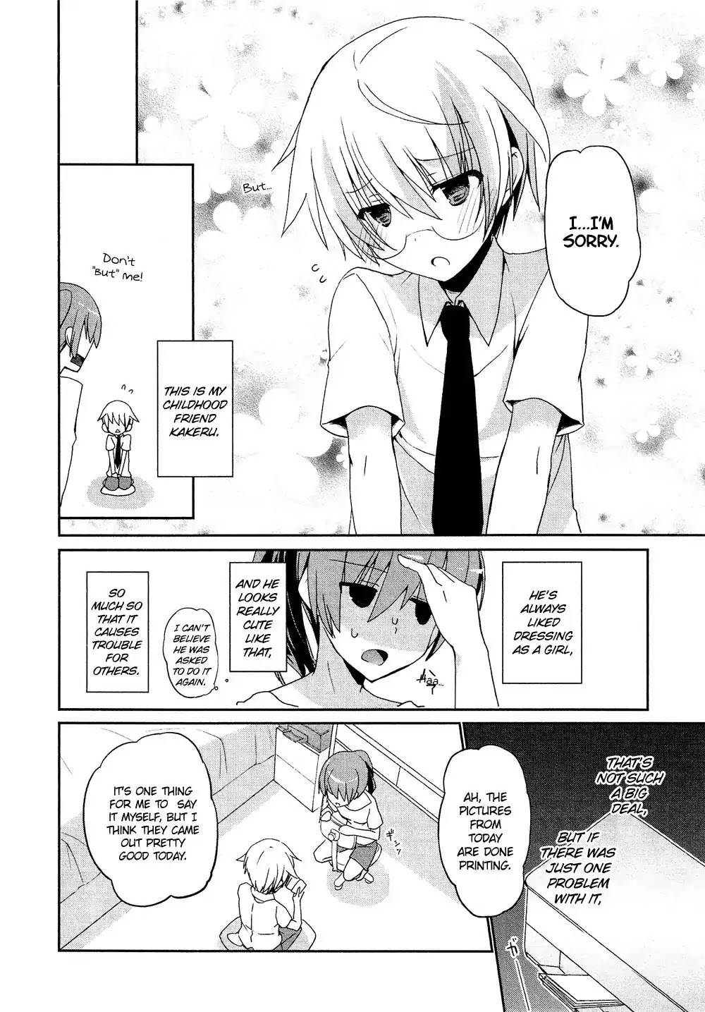 Josou Shounen Anthology Comic Chapter 16.6 page 5 - Chapter 16.6: Kakeru-kun wa Toraretai (Mizushima Sorahiko)